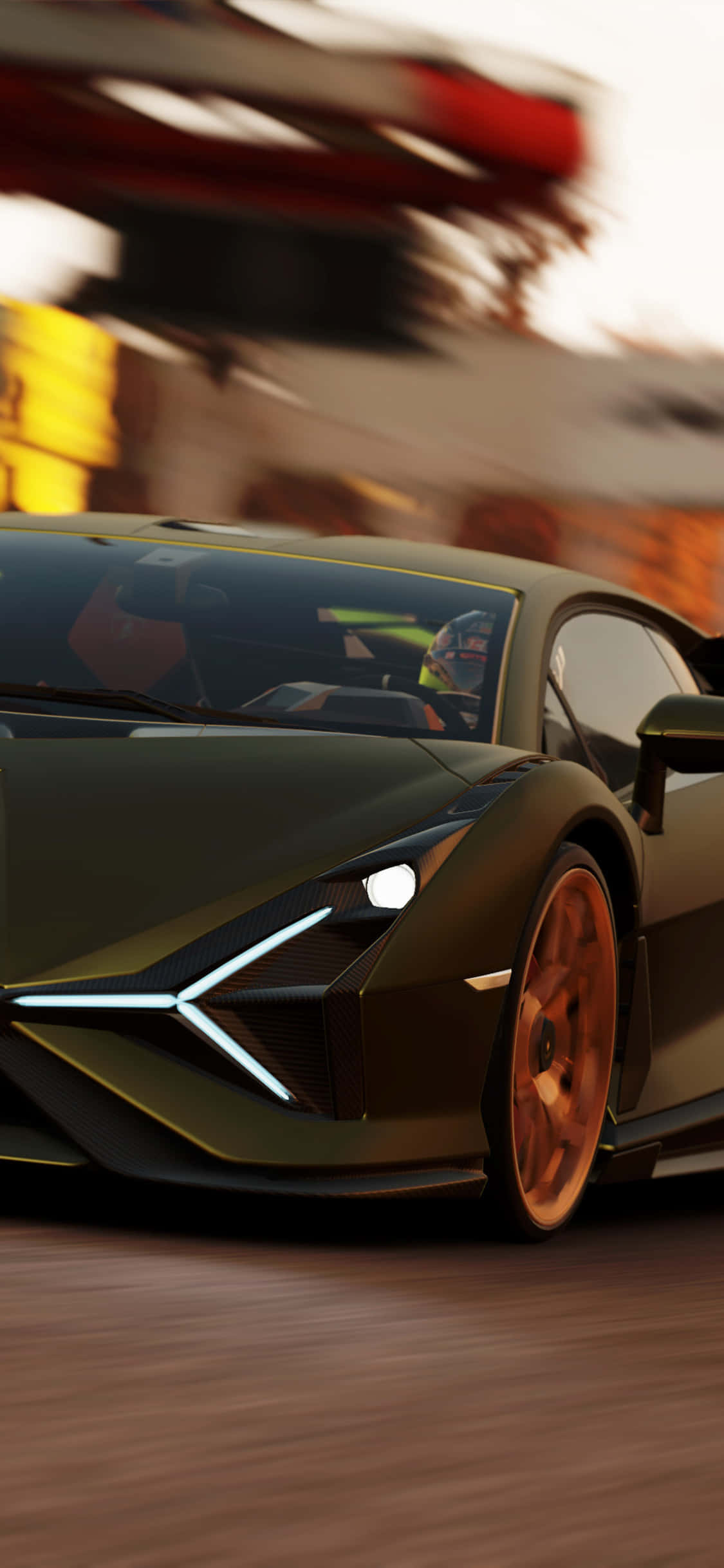 iPhone XS Max Project Cars 2 Черен Lamborghini Sián FKP 37 Фон Тапет