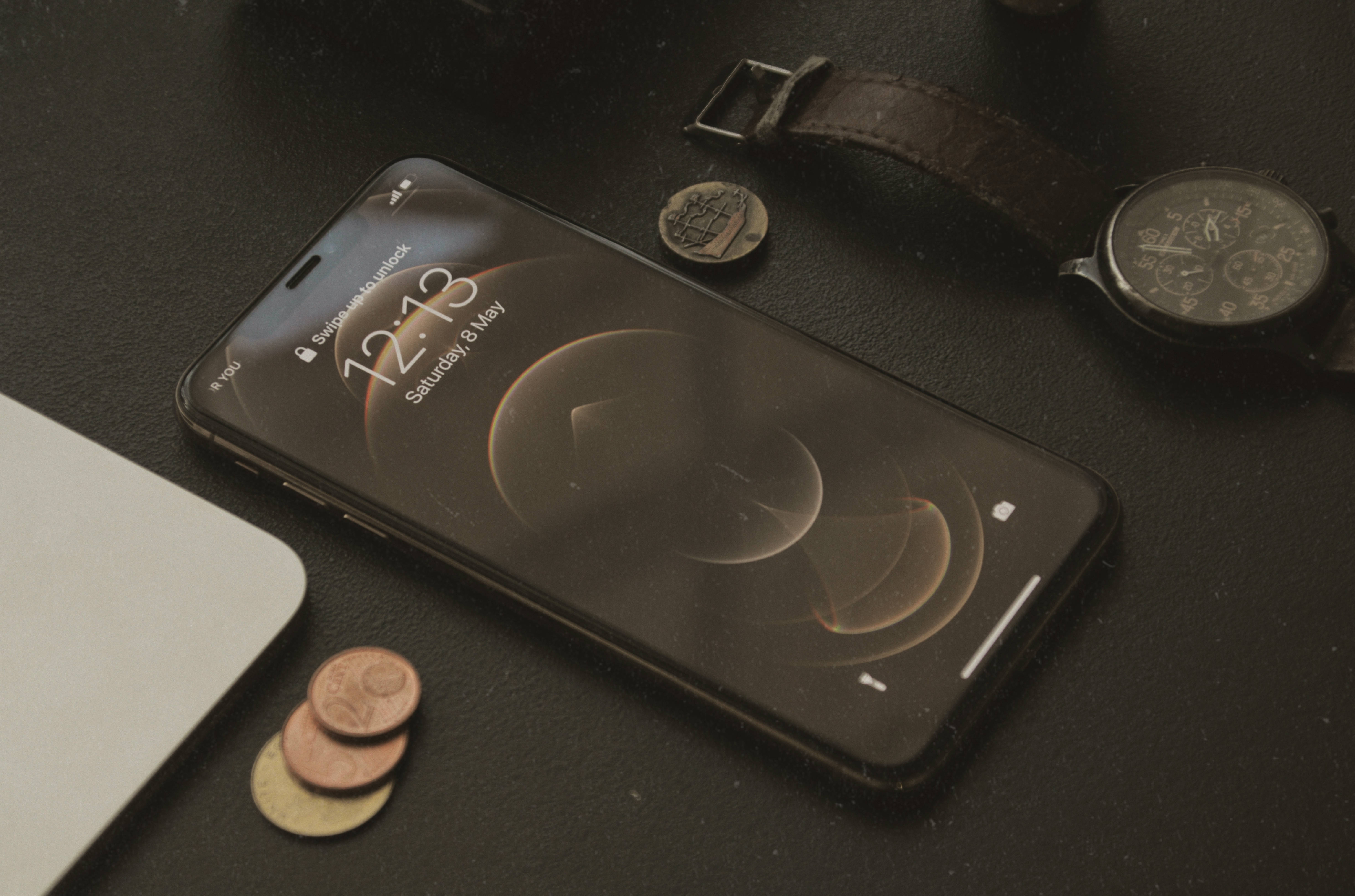 Черен iPhone Xs Max Тапет