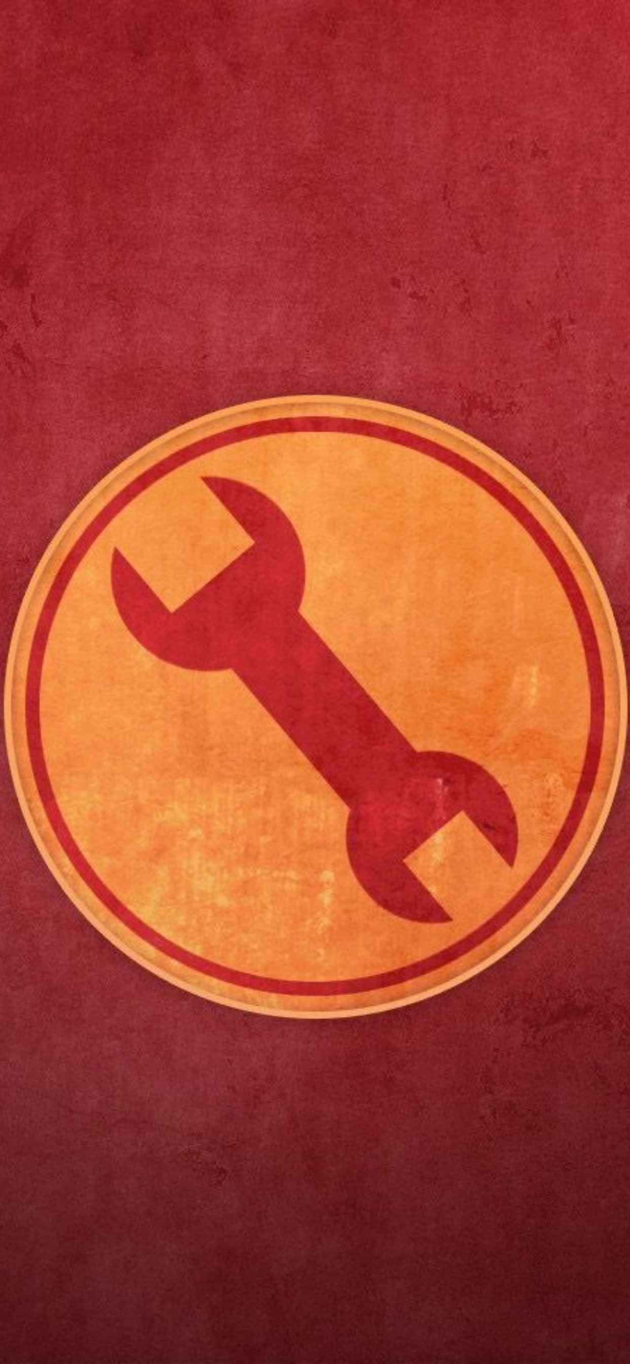 Забавляйте се и влезте в играта: iPhone Xs Max с Team Fortress 2 Тапет
