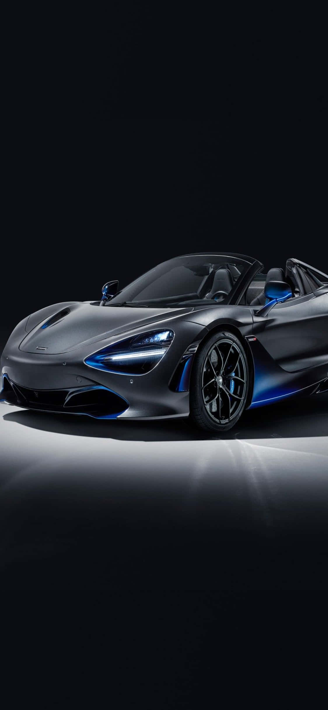 Изпитайте несравнимата мощност на iPhone Xs и McLaren 720S Тапет
