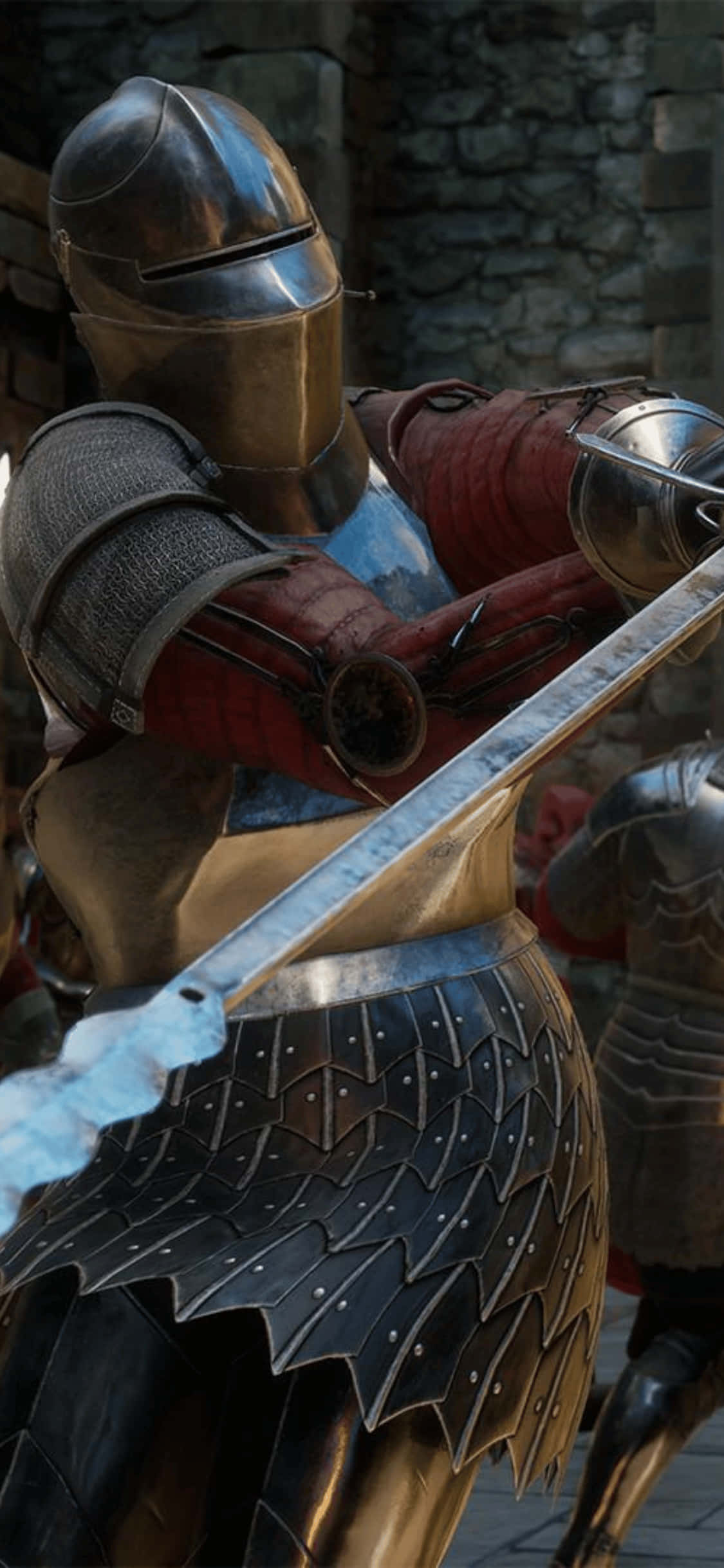 iPhone Xs Mordhau Фон Идея за Воин Тапет
