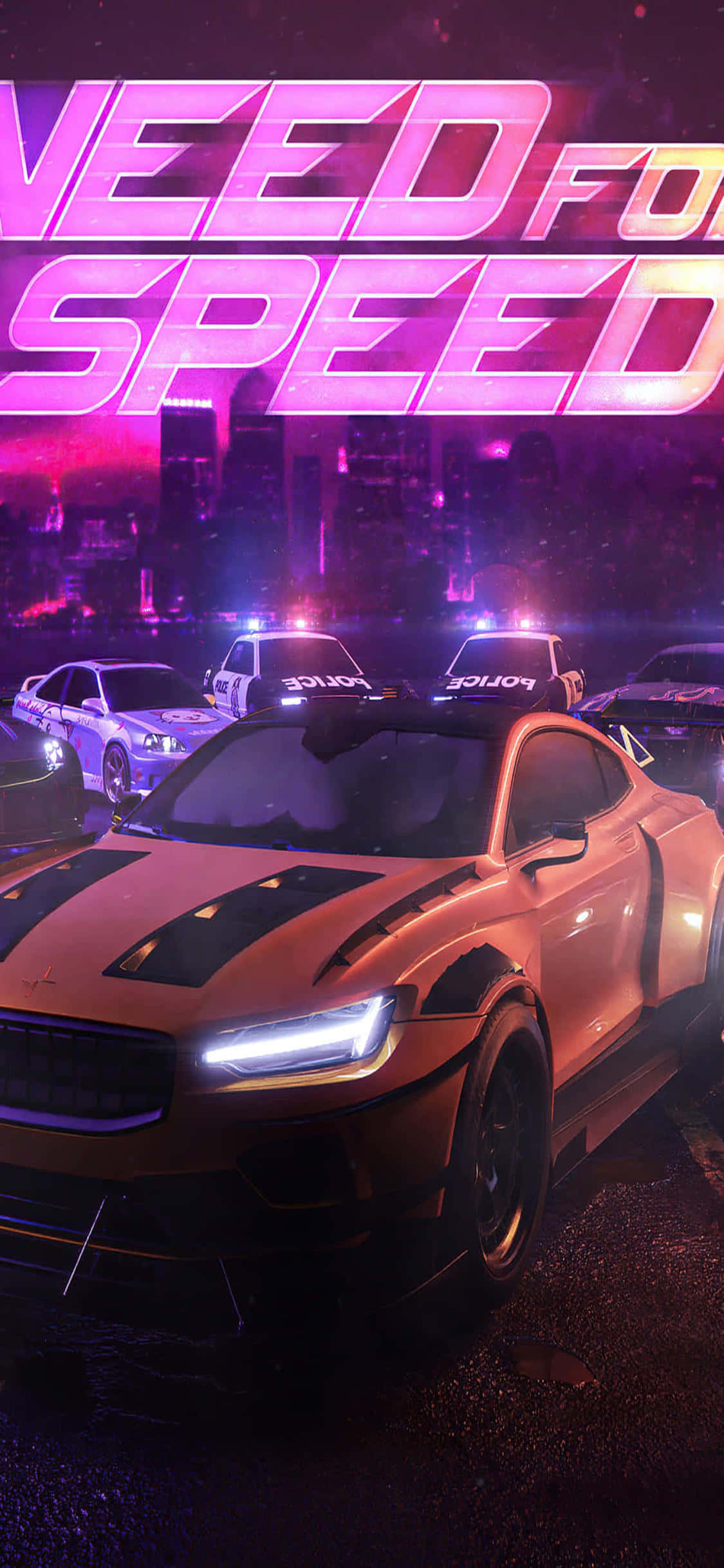 Готовите гумите с iPhone Xs и Need For Speed Heat! Тапет