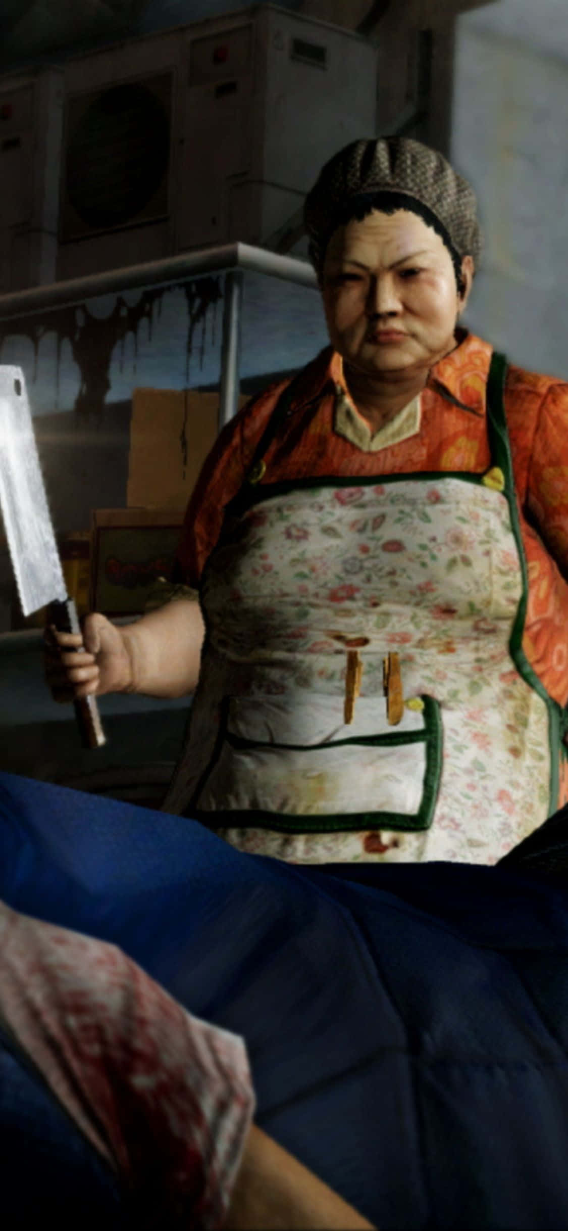 Фон за iPhone Xs от Sleeping Dogs: Отмъщението на г-жа Чу Тапет