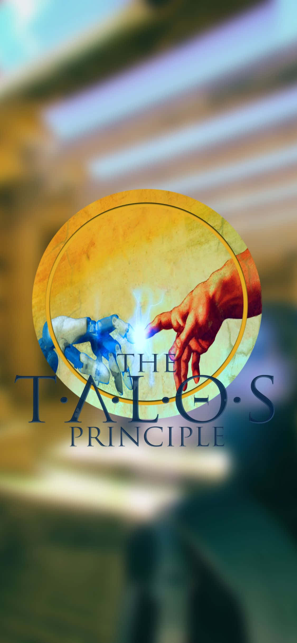 Приключение ви очаква в iPhone Xs - The Talos Principle Тапет