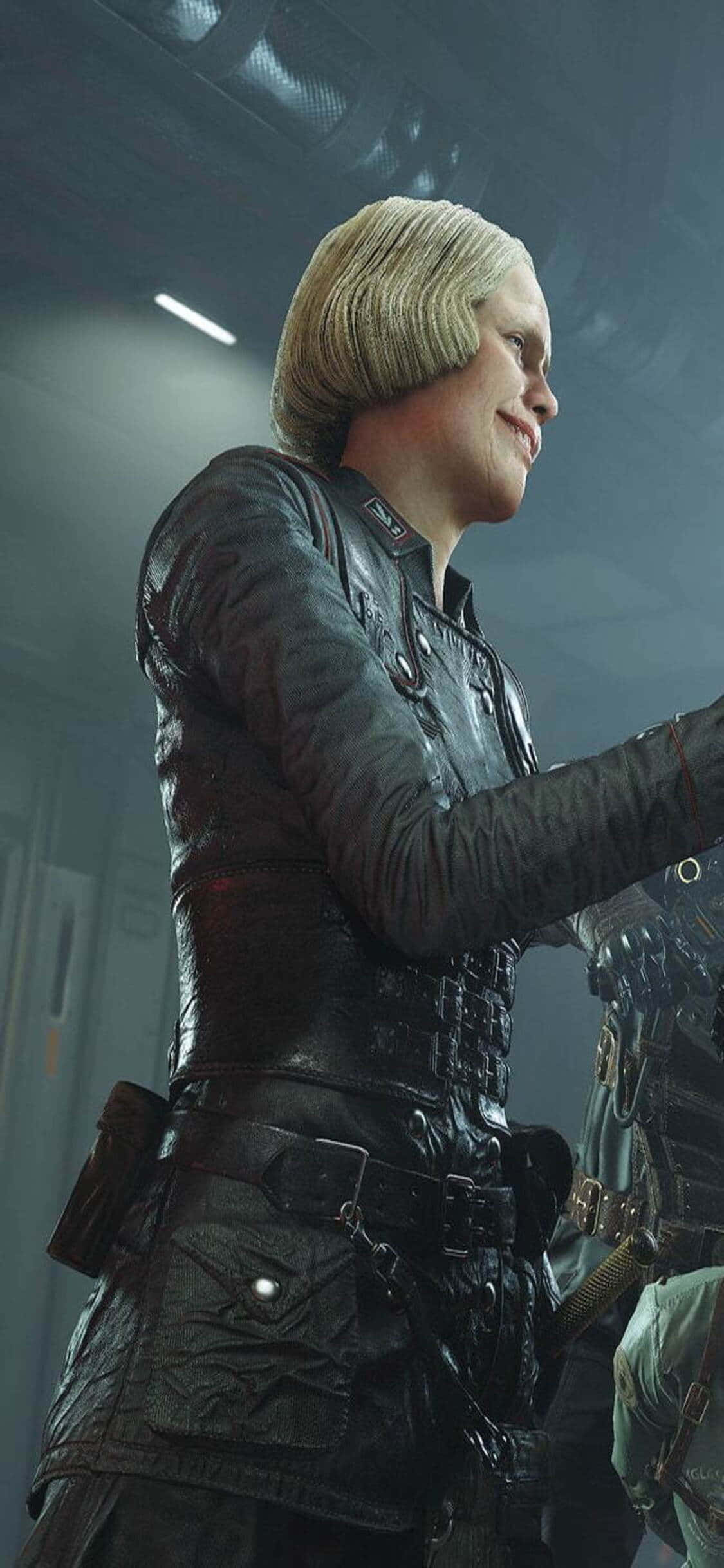 Фон за iPhone Xs с Wolfenstein II Ирене Енгел Тапет