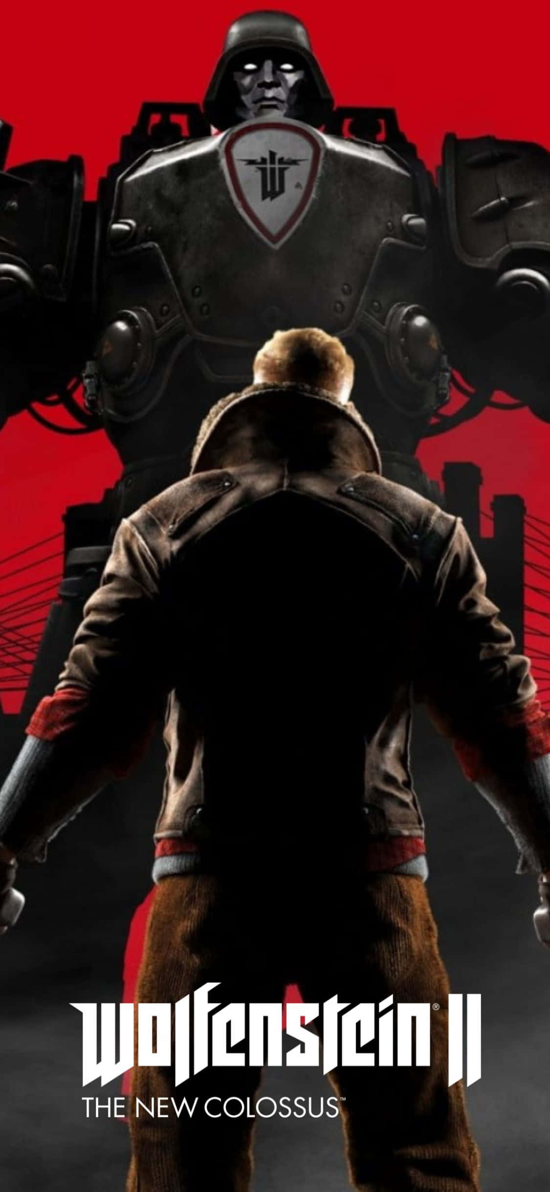 iPhone Xs Wolfenstein Ii Face Off Background Тапет