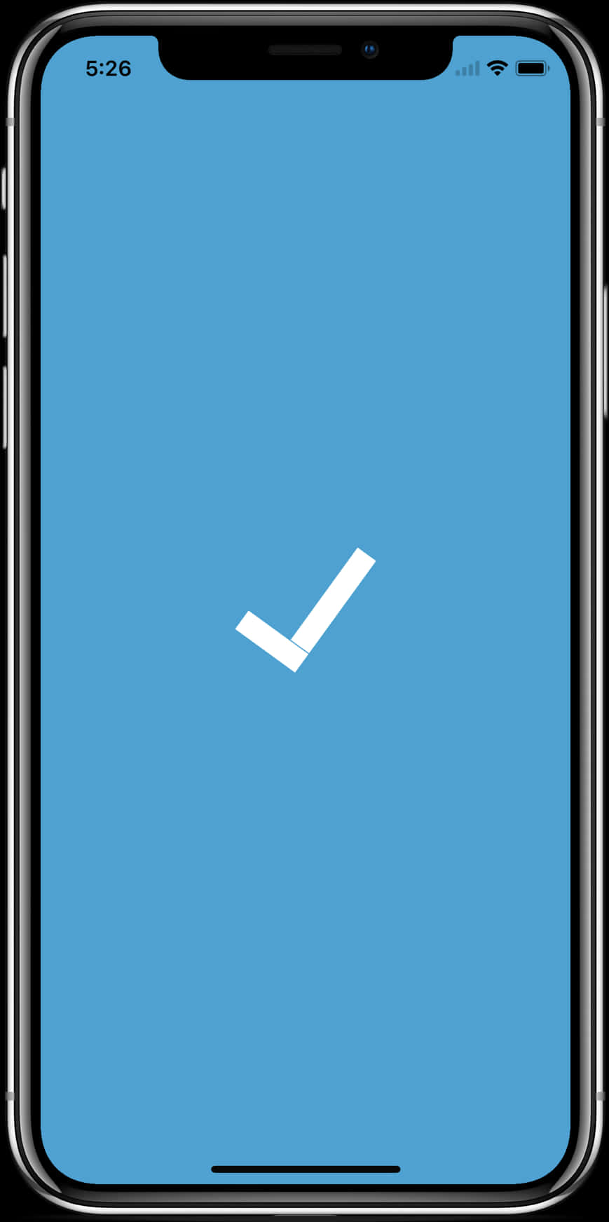 Екран на iPhone12 с отметка Тапет