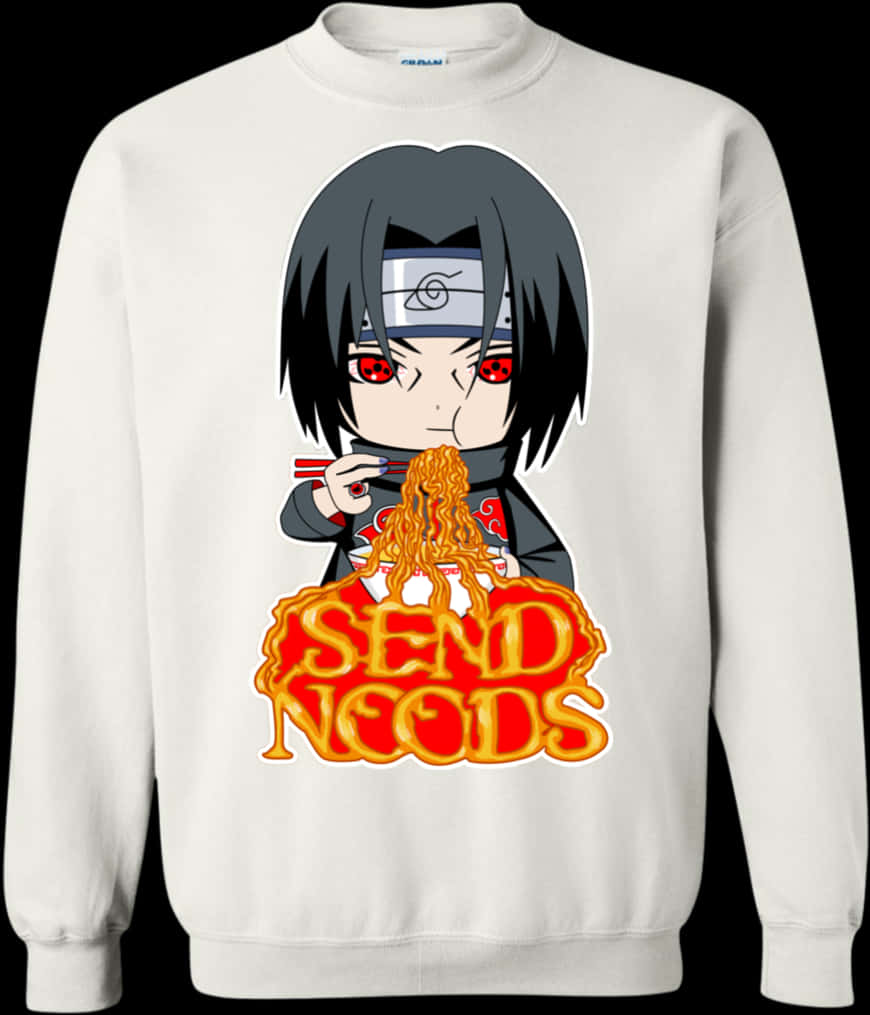 Суичър Itachi Send Noods Тапет