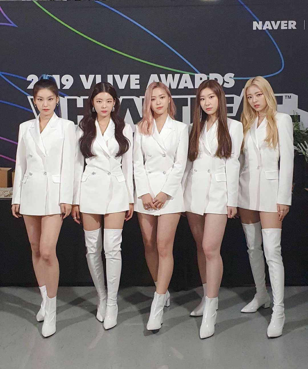 ITZY Vlive награди 2019 Тапет