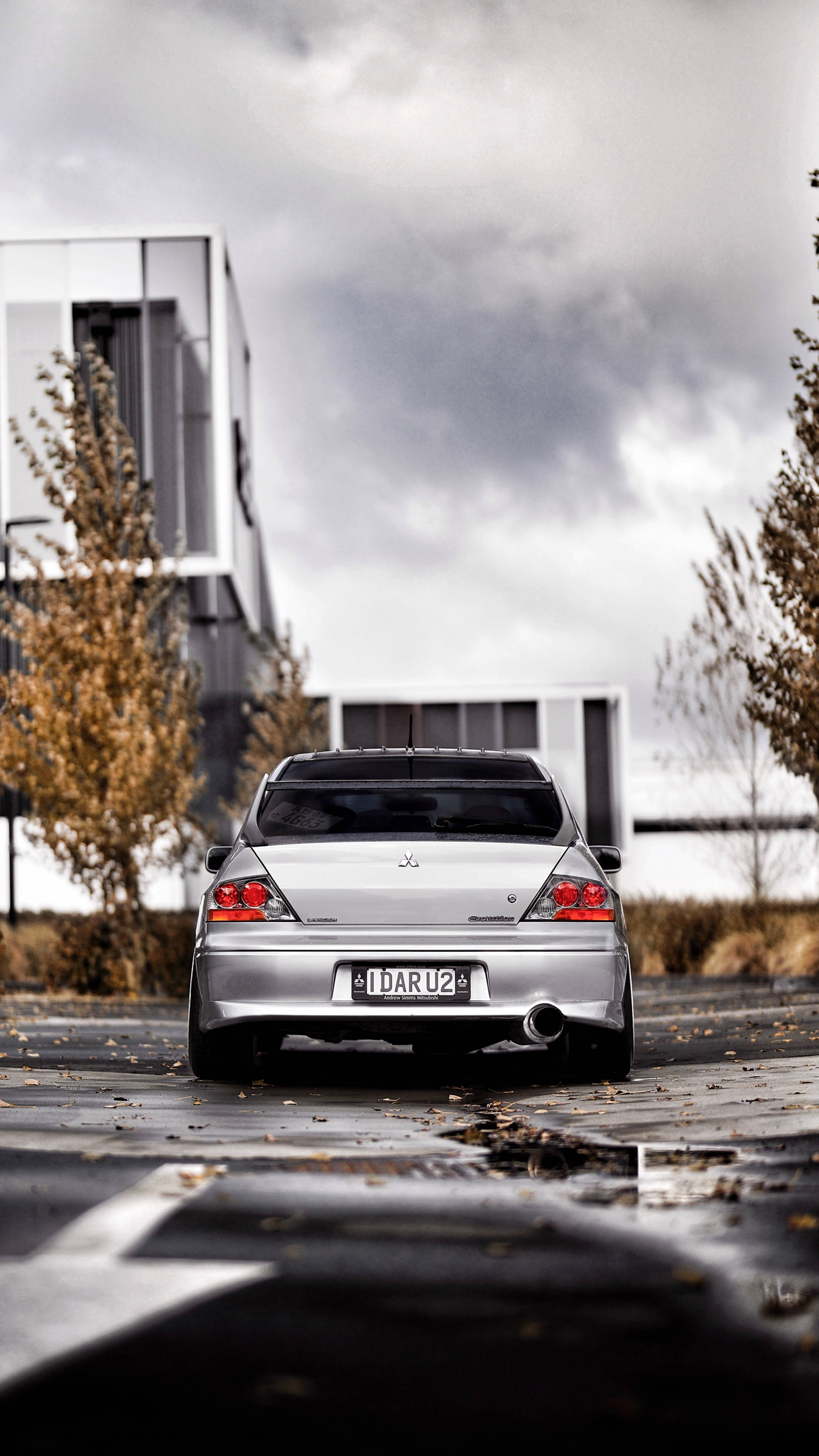 Мократа теал и черен JDM автомобил Тапет