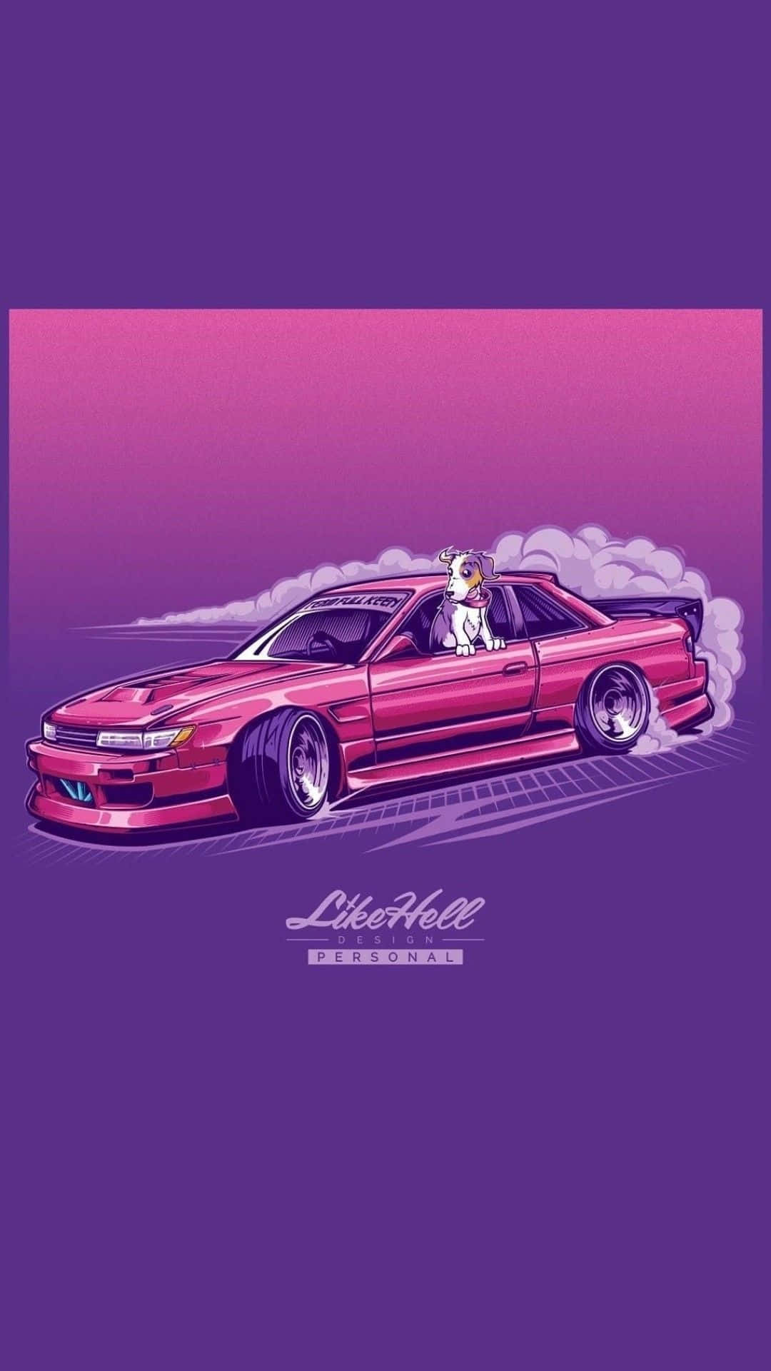 Jdm iPhone заключен екран Тапет