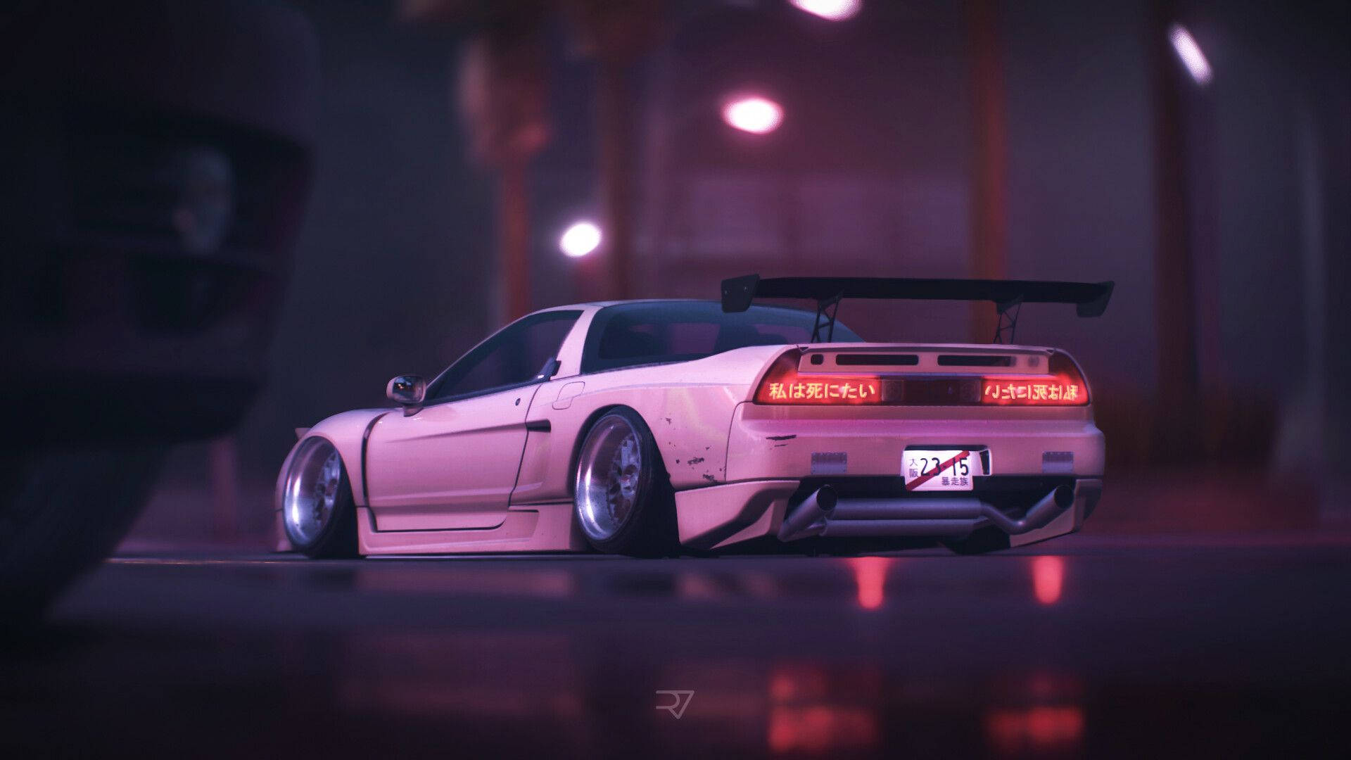 JDM Естетика Acura NSX Тапет
