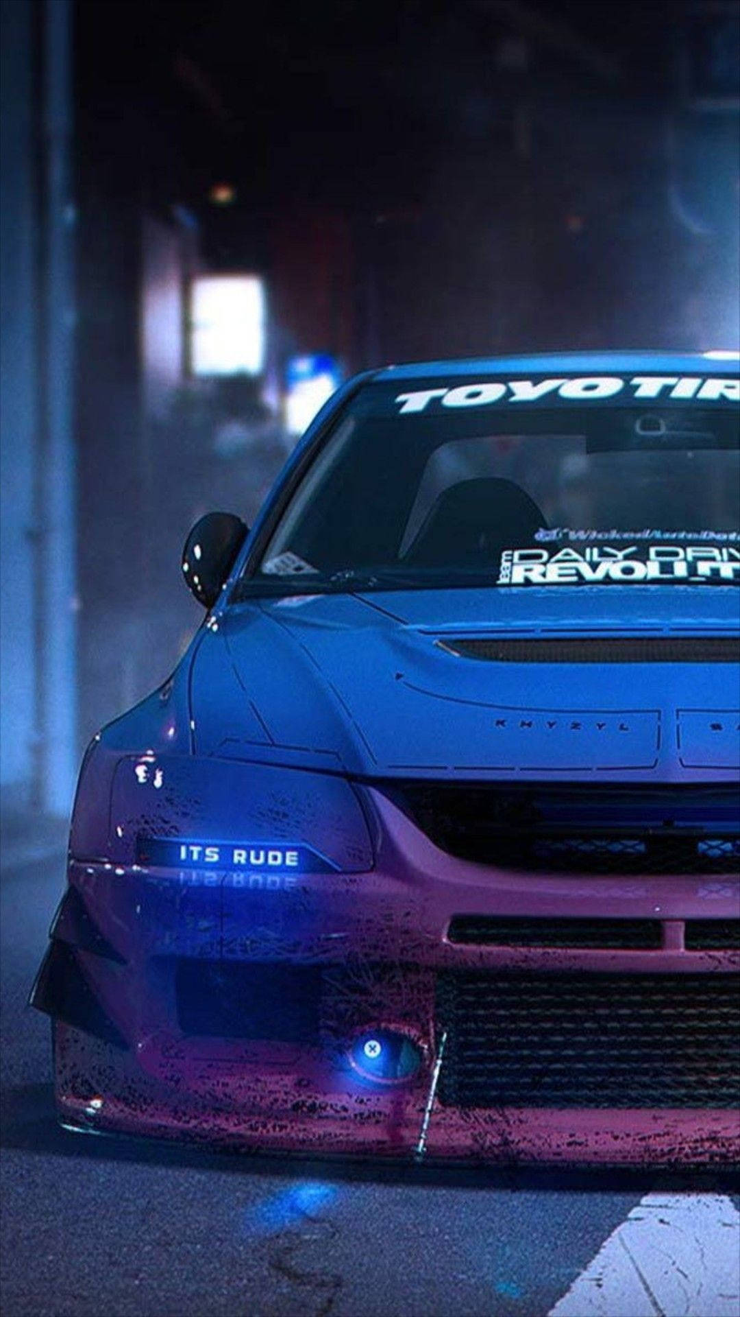 JDM Естетика Mitsubishi Racer Тапет