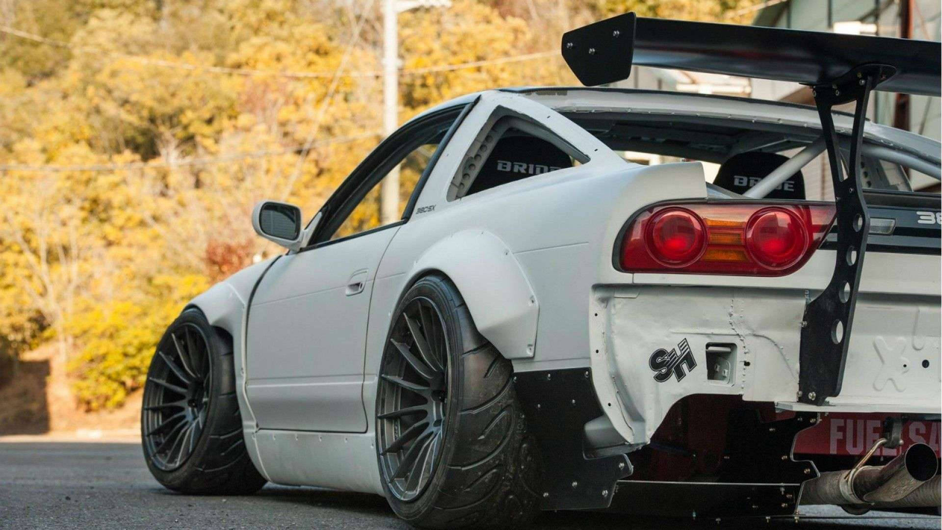 JDM естетика Nissan 200SX Тапет