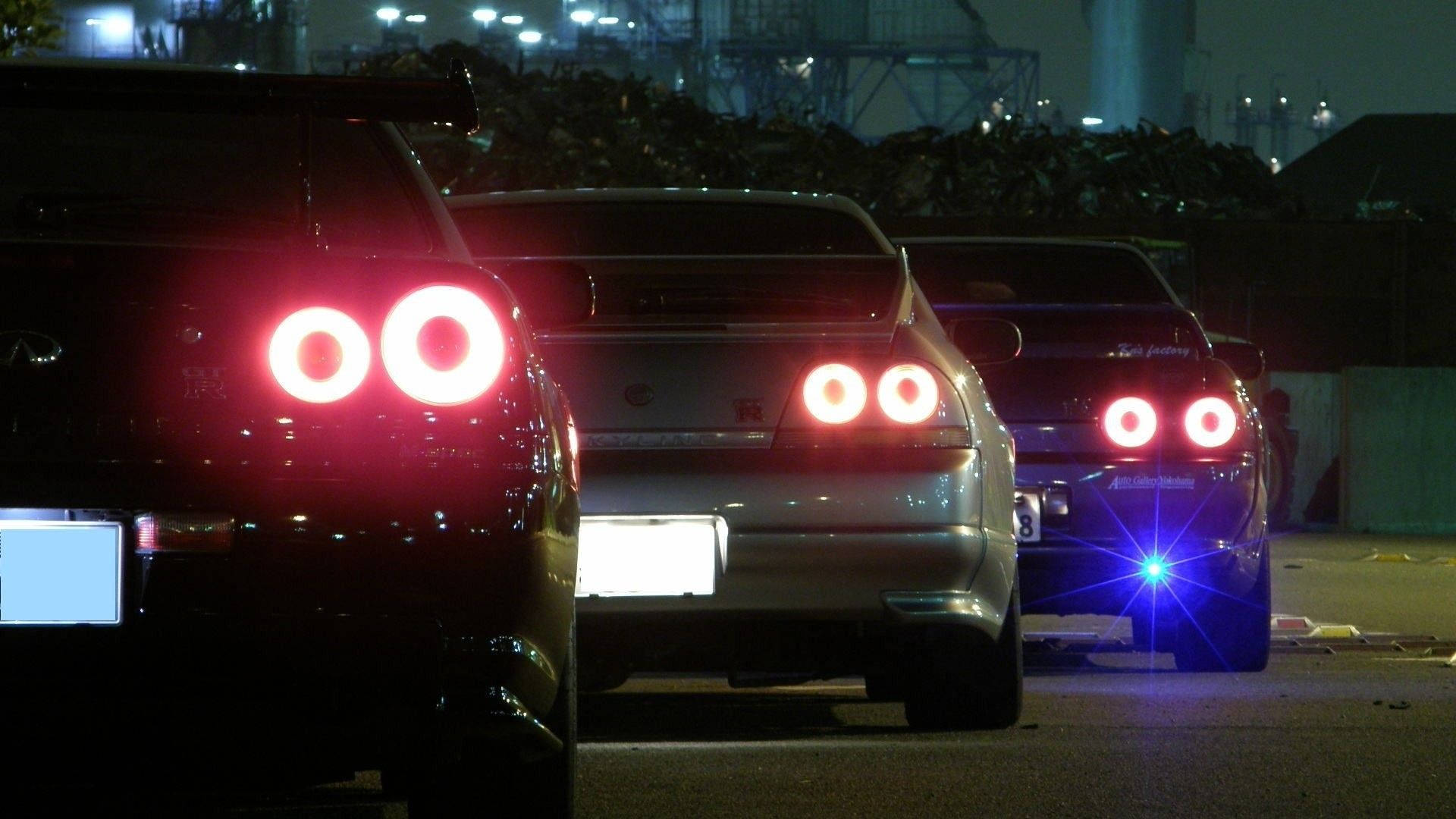 JDM Естетика Skylines Тапет
