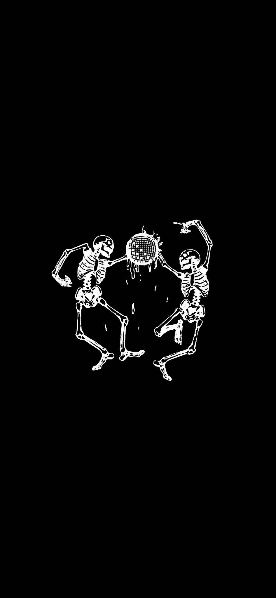 Joji's Song Skeleton Clip Art Тапет