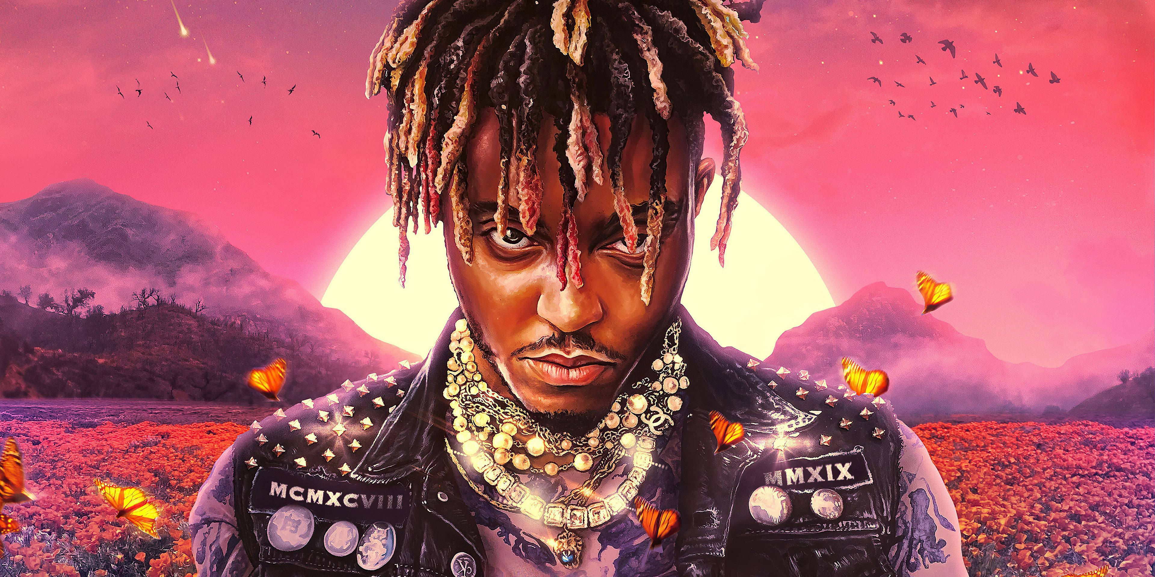 Juice Wrld Албум 4K Тапет