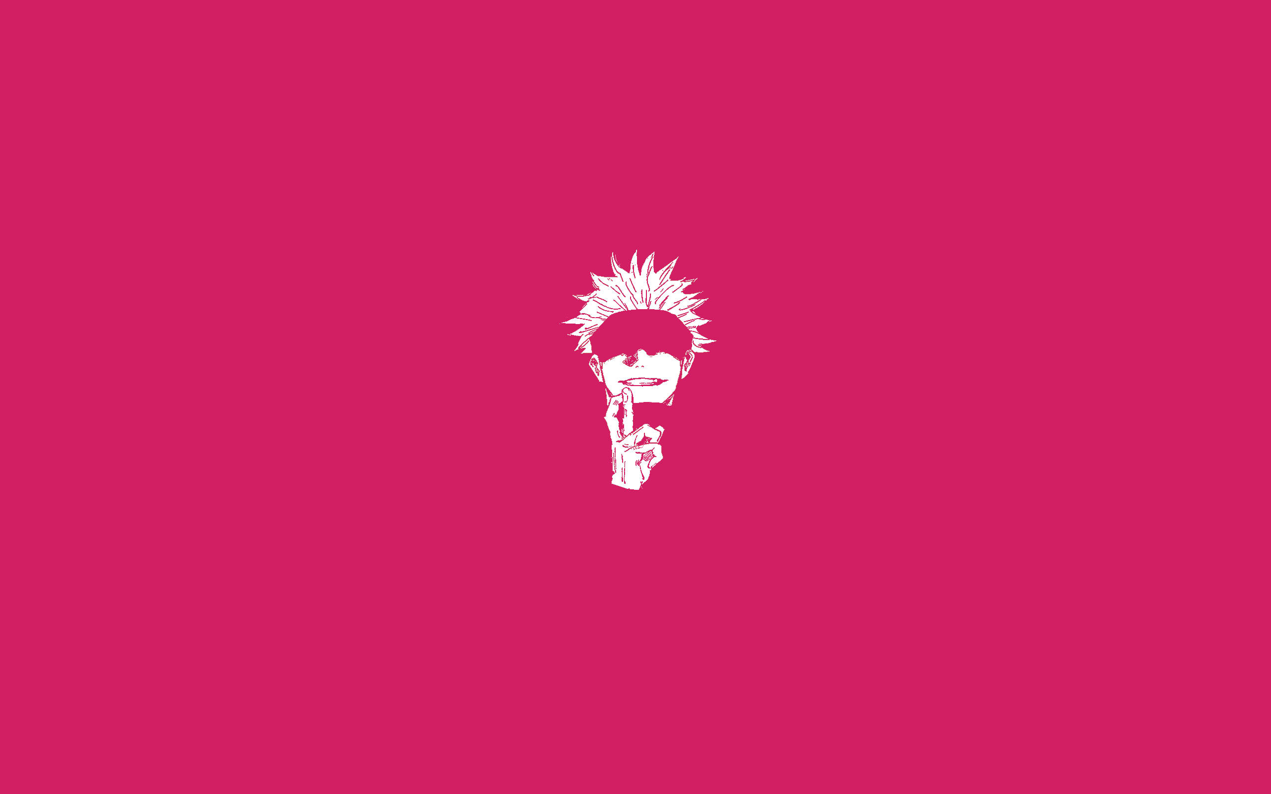 Годжо Сатору на път да защити Jujutsu Kaisen Тапет