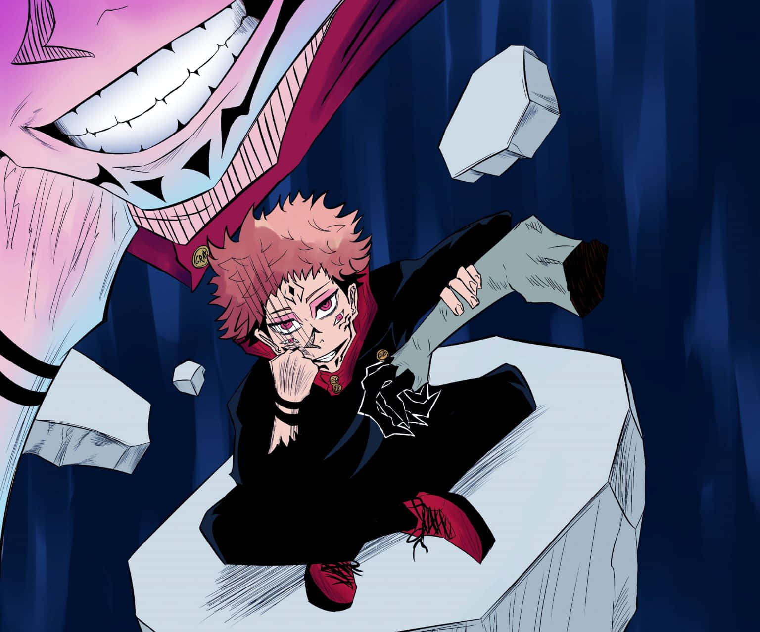 Фон Jujutsu Kaisen Тапет