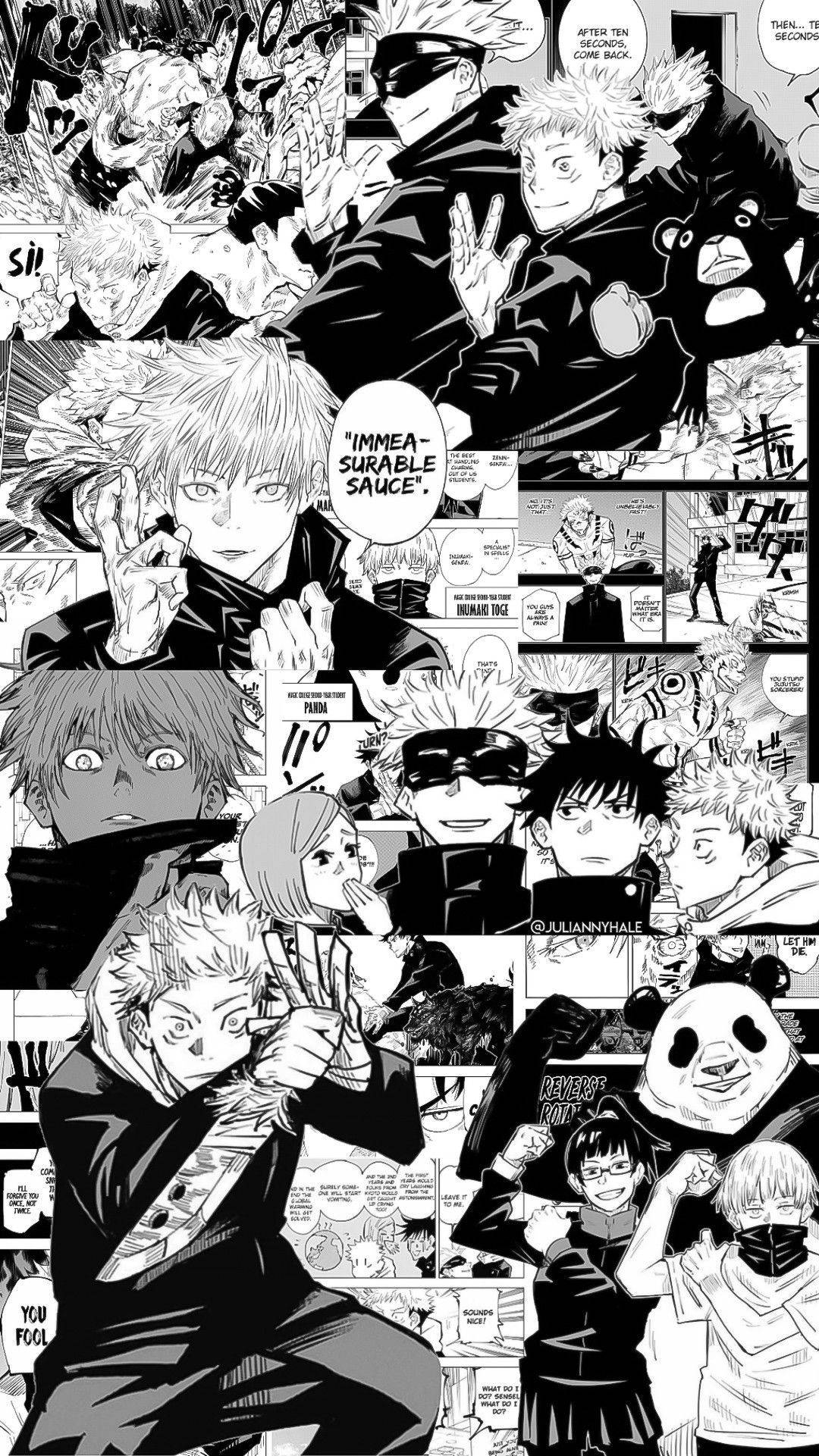 „Животът и смъртта съществуват в баланс – Jujutsu Kaisen“ Тапет