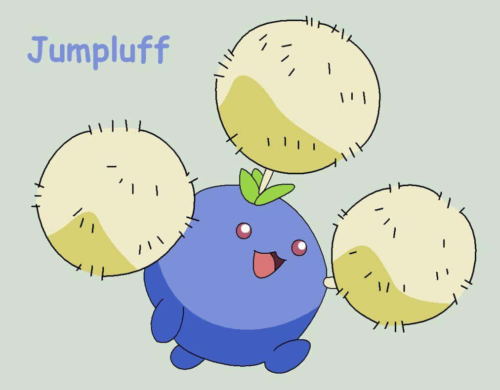 Jumpluff с име Тапет