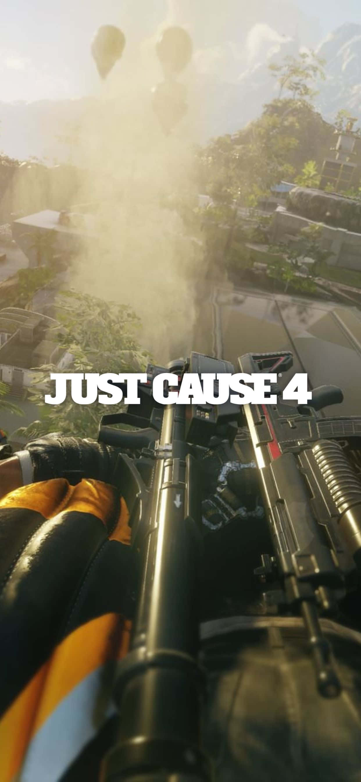 Играй Just Cause 4 на твоя iPhone XS Max! Тапет