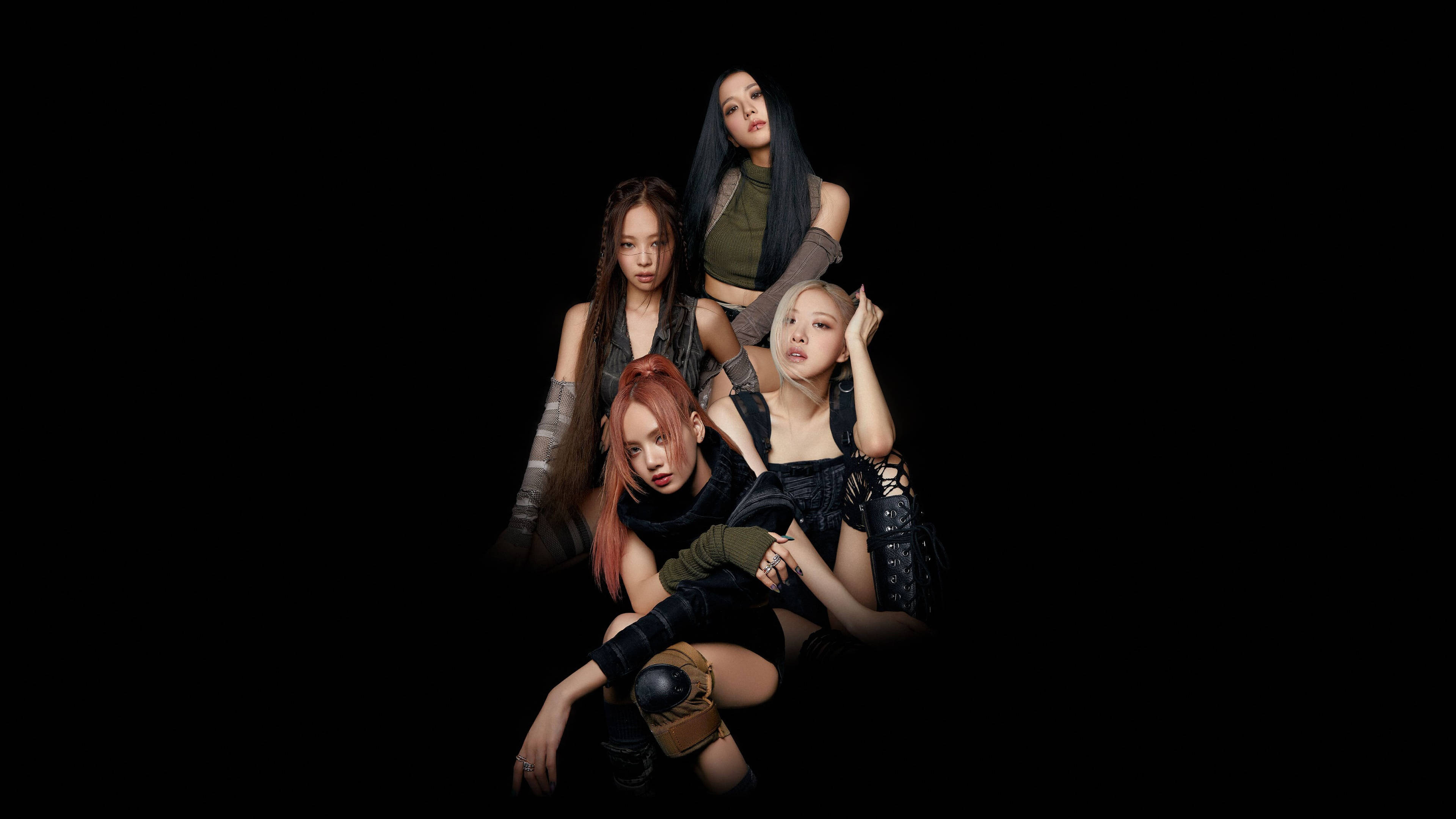 Концептуален тийзър на K Pop Blackpink Тапет