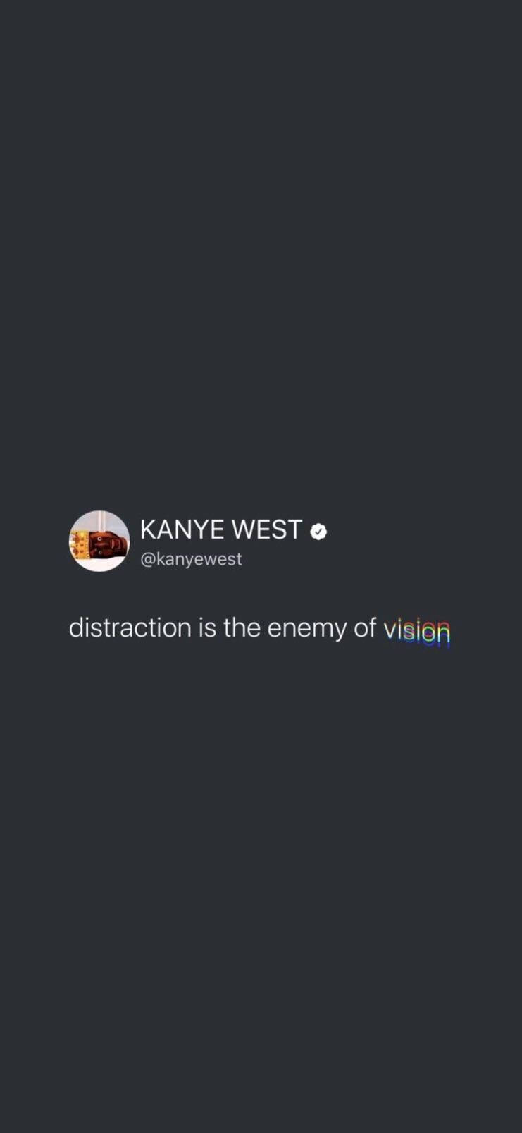 Kanye West Ye Tweet Distraction Тапет