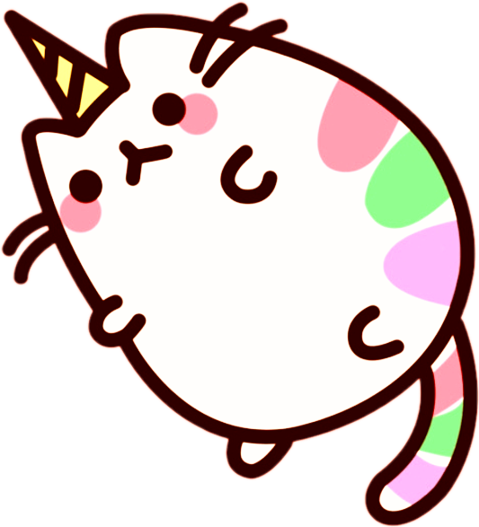 Kawaii Котешко Празненство Тапет