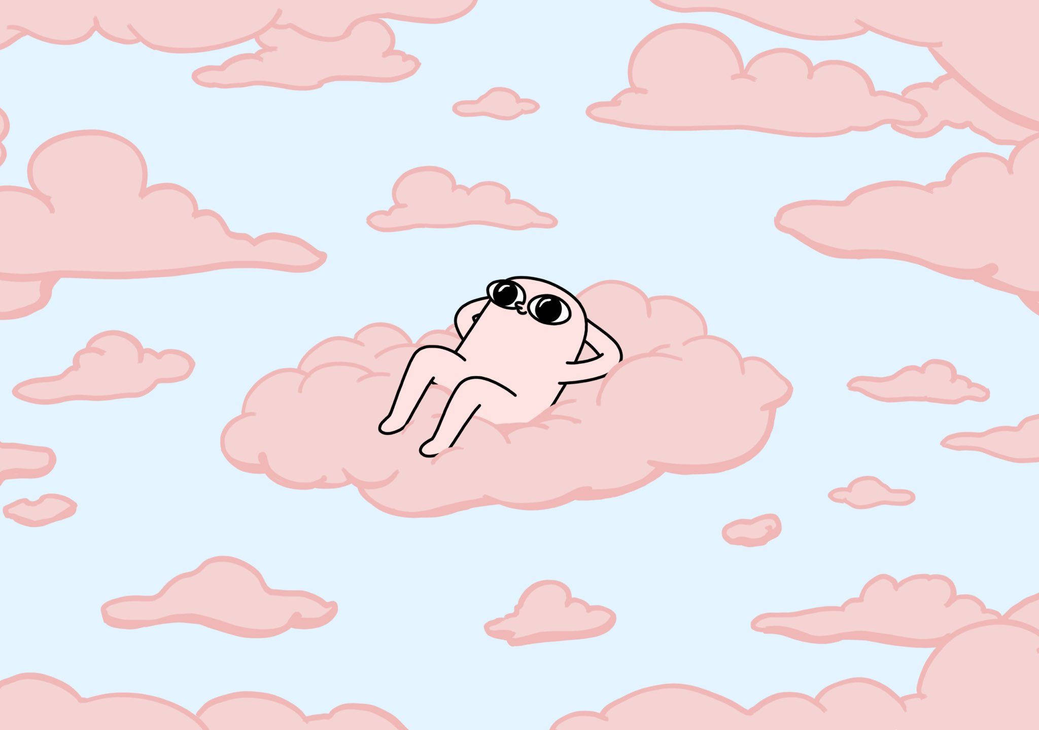 Kawaii Jake за лаптоп Тапет