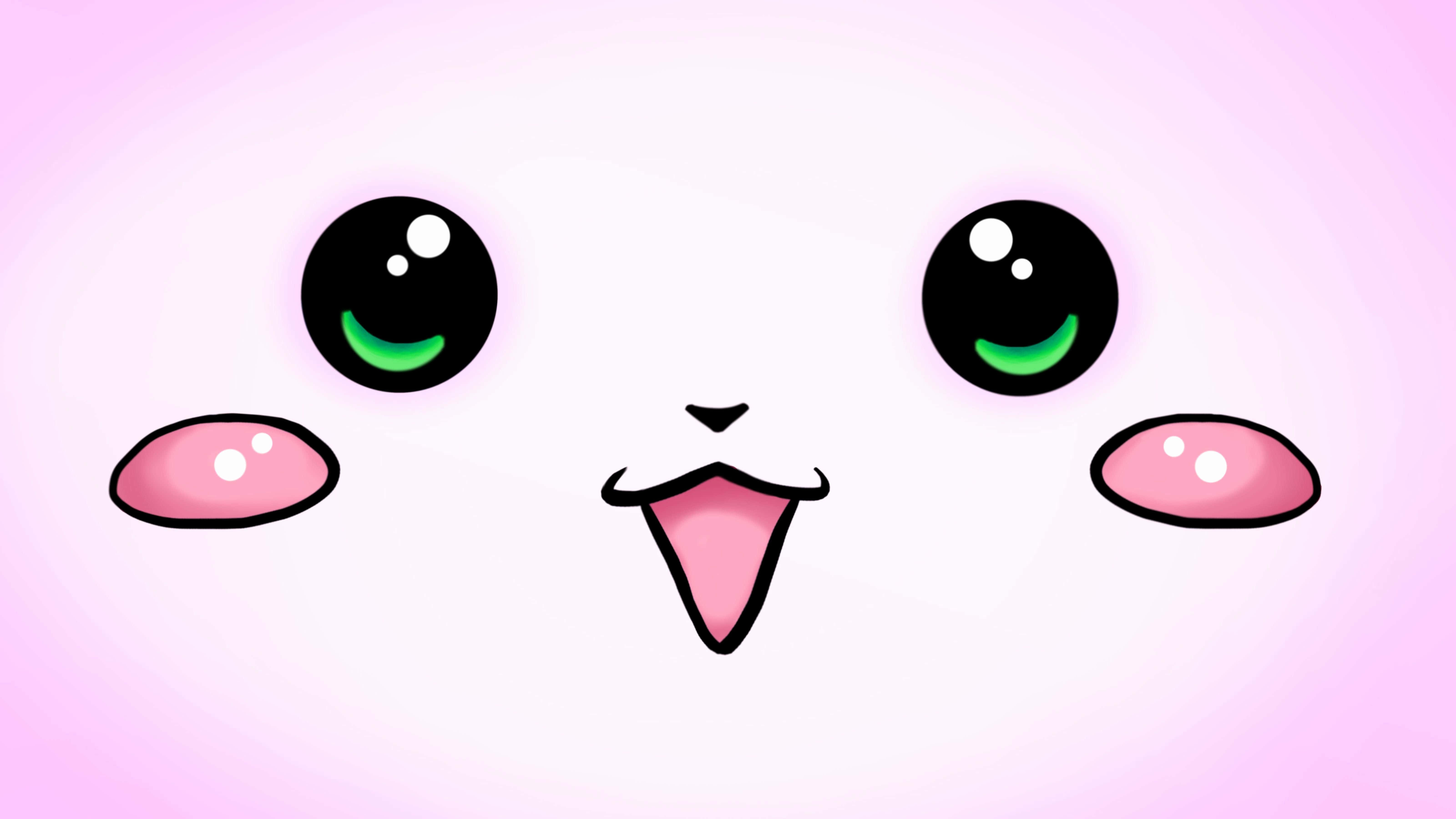 „Отключи вътрешната си сладост с Kawaii Pink!“ Тапет
