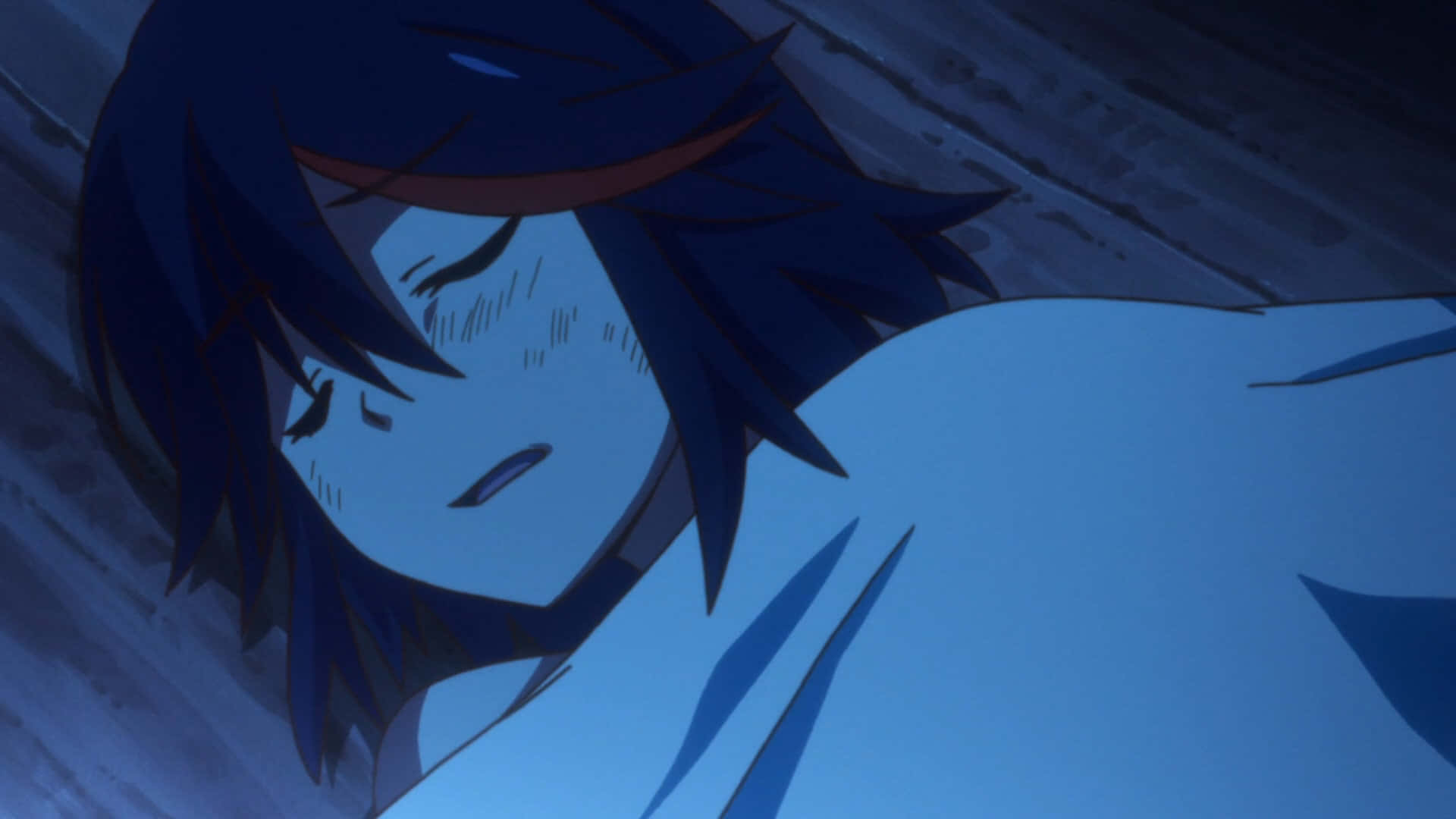 Kill La Kill Спящата Рюко Матой Снимка Тапет