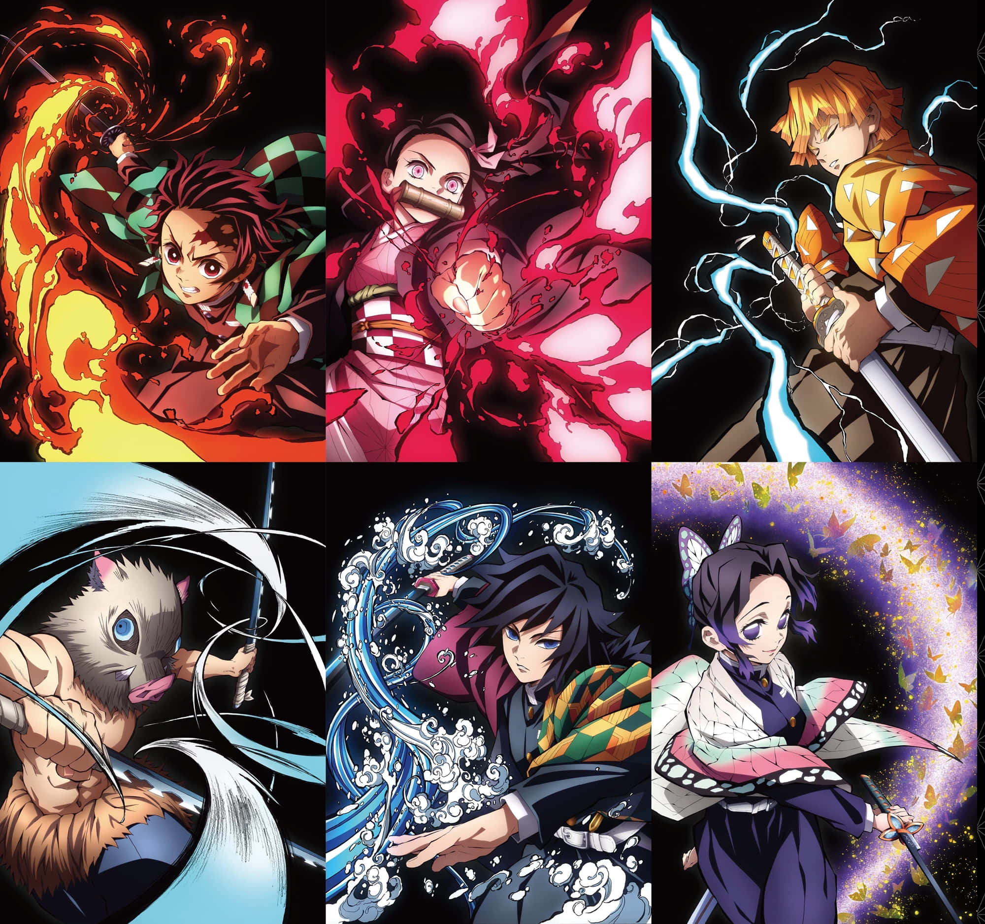 Kimetsu no Yaiba - Убиец на демони Тапет
