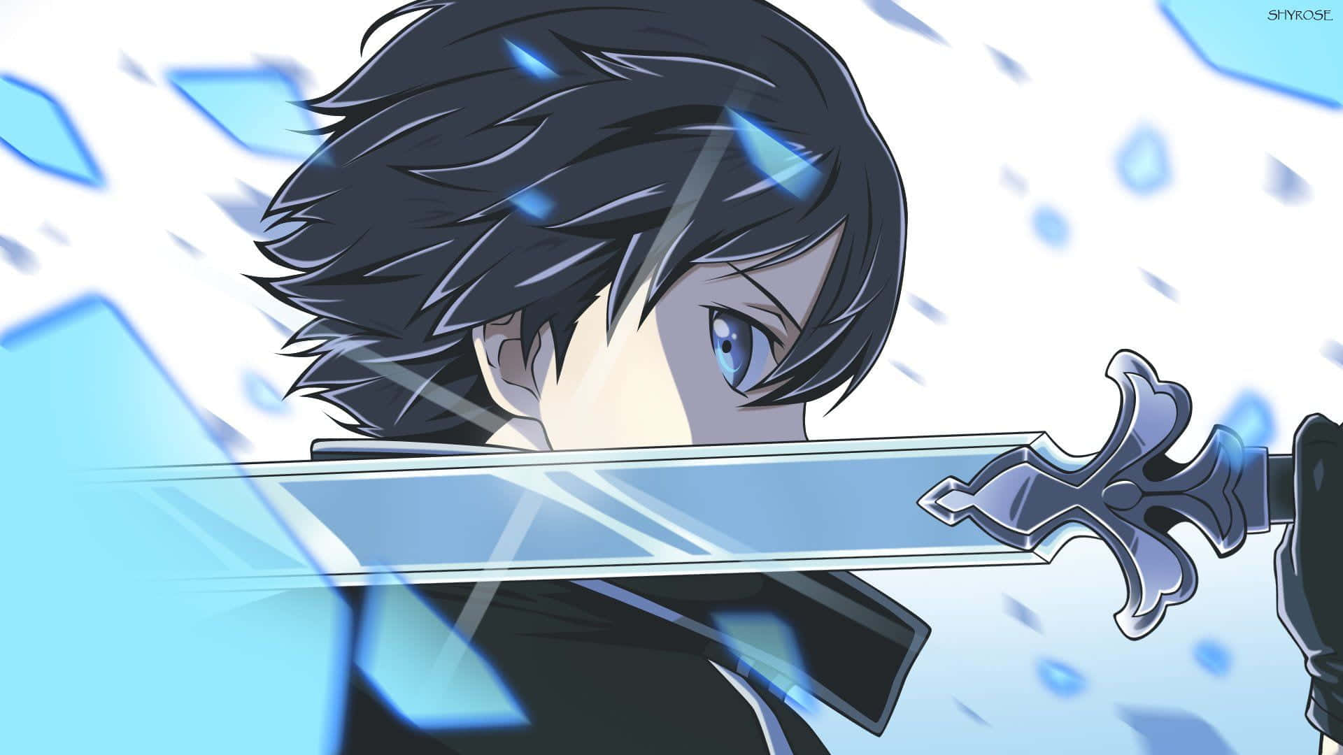 Kirito от Светът на мечовете Онлайн готина снимка Тапет