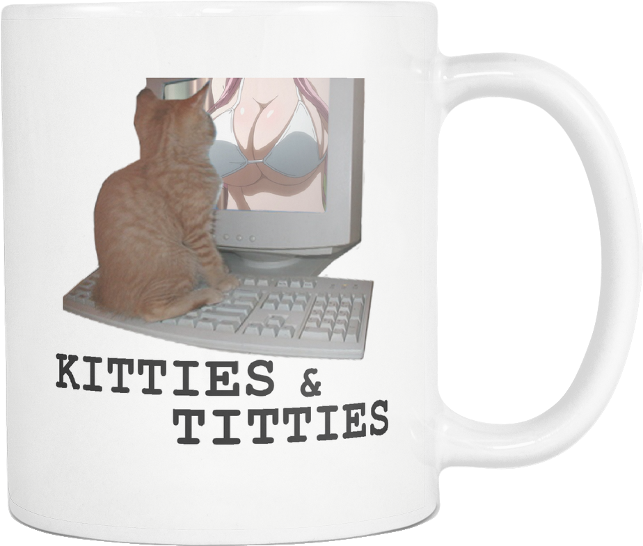 Чаша Kittiesand Titties Тапет