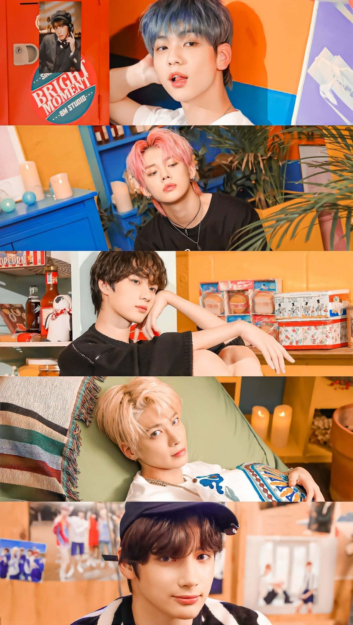 Kpop изпълнители, готови да разтърсят сцената Тапет
