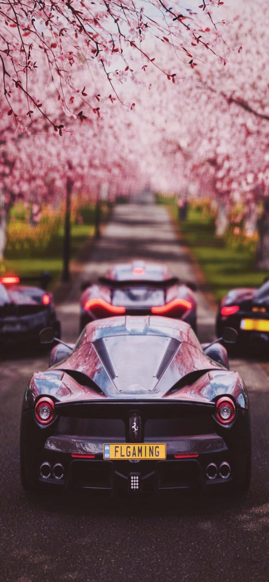 La Ferrari iPhone X Forza Motorsport 7 Фон Тапет
