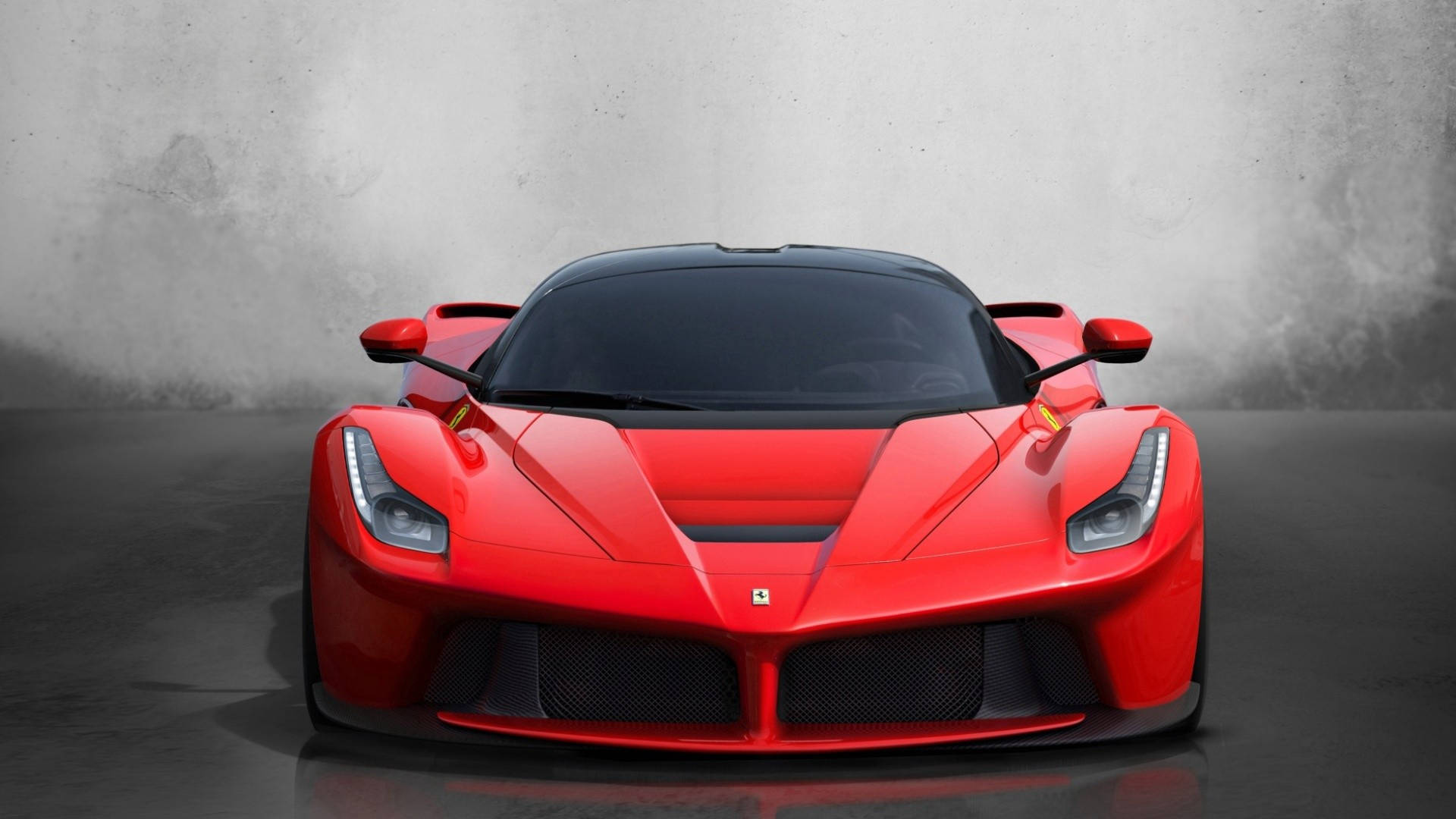 Мощният червен LaFerrari Тапет