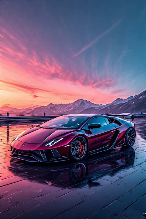 Зашеметяващо Lamborghini 4K Тапет