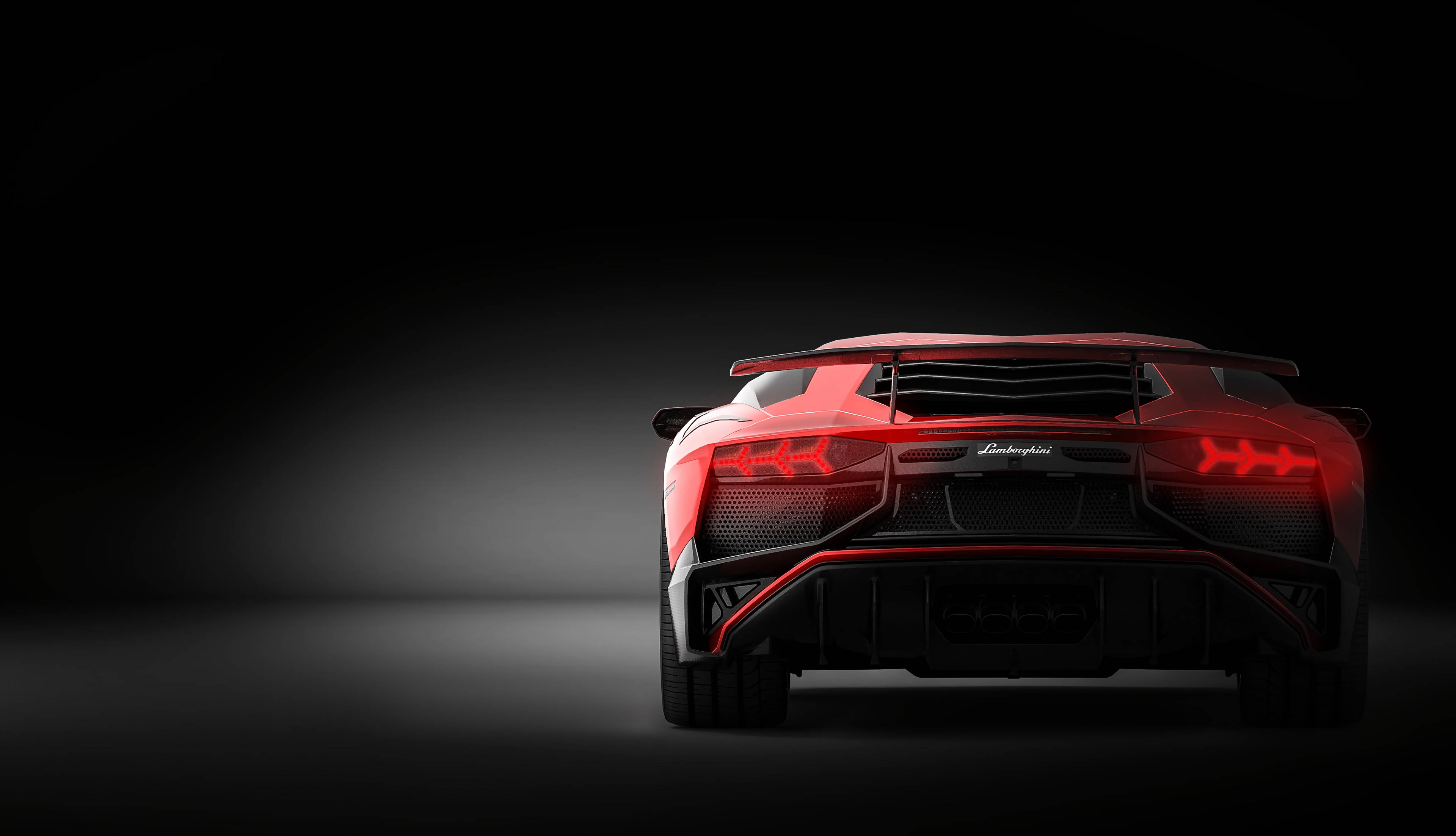 Червен Lamborghini Aventador LP 700-4 Тапет