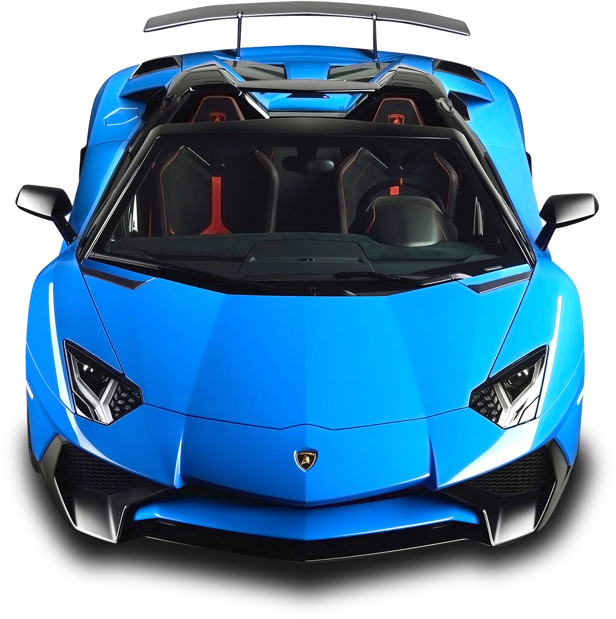 Синь Lamborghini Aventador S V J Cutout Тапет