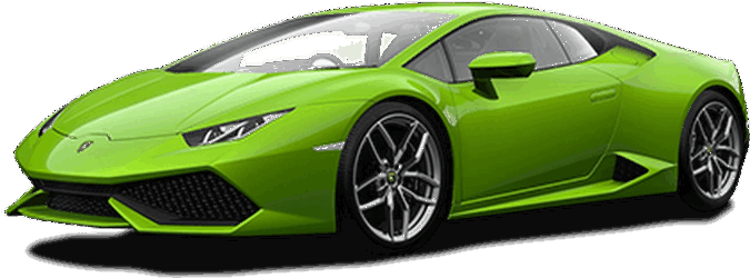 Зелено Lamborghini Huracan Evo отстрани Тапет