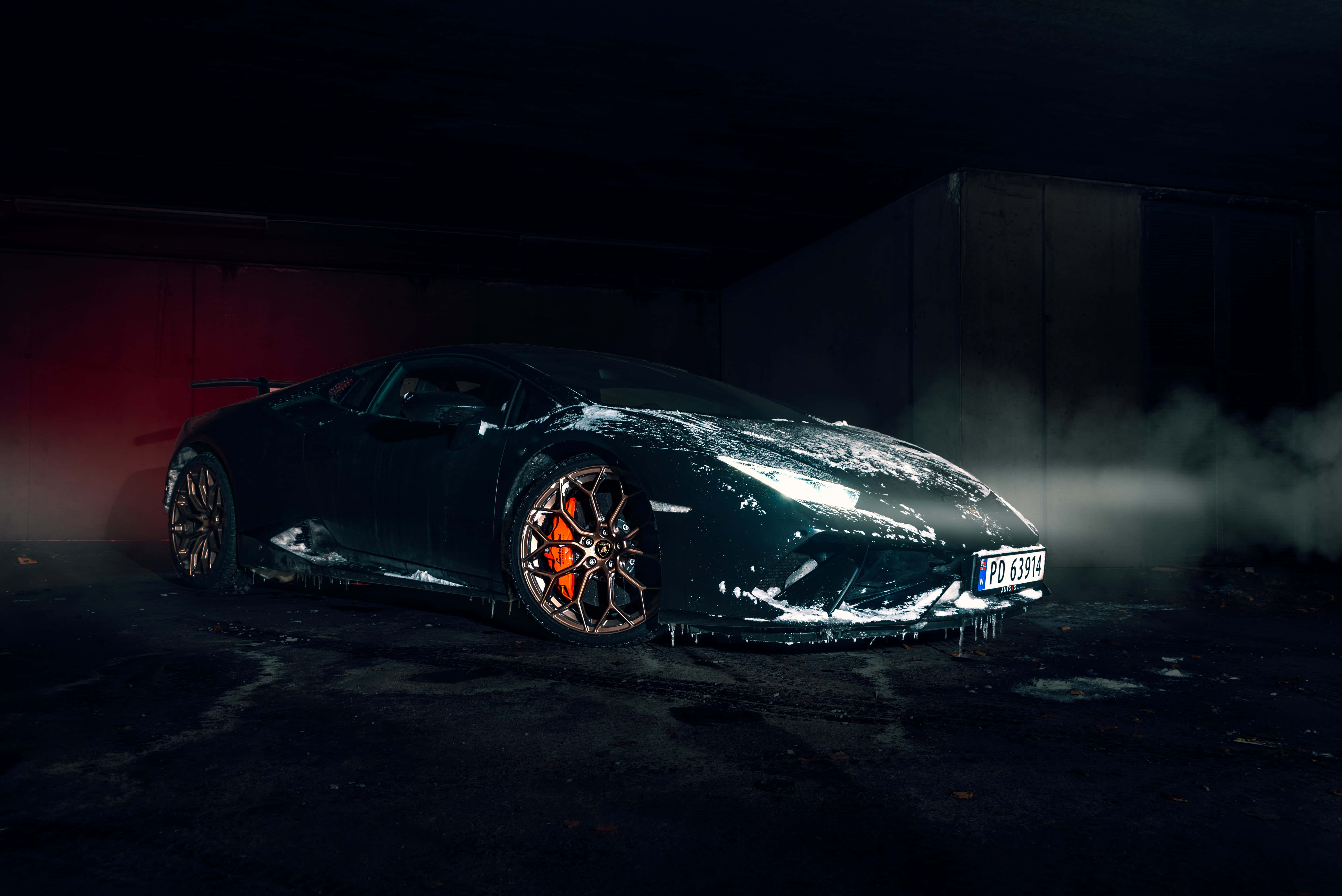 Освободите мощь Lamborghini Тапет