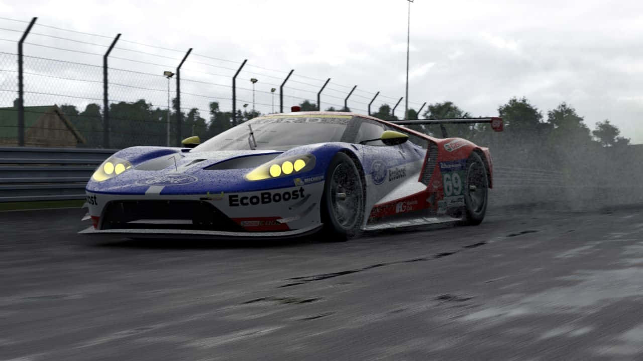 Leaving Smoke 720p Project Cars фон Тапет