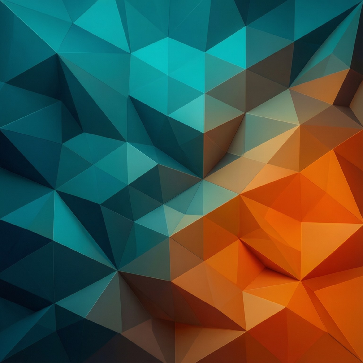 Low Poly Мечта Тапет