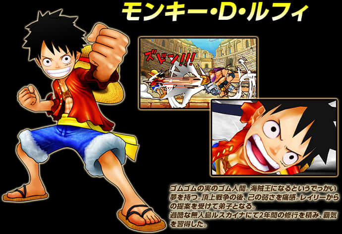 Luffy_ Аниме_ Персонаж_ Промоция Тапет