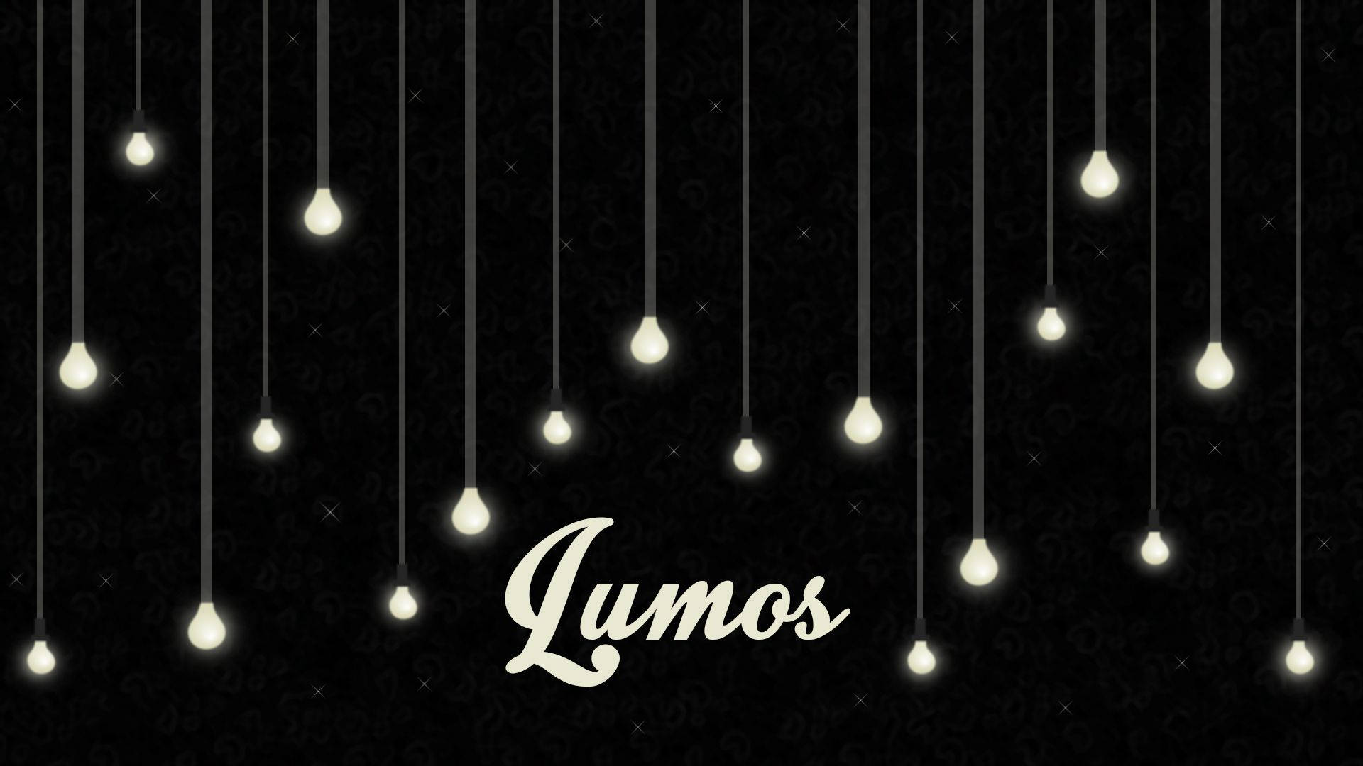 Хари Потър естетика Lumos Тапет
