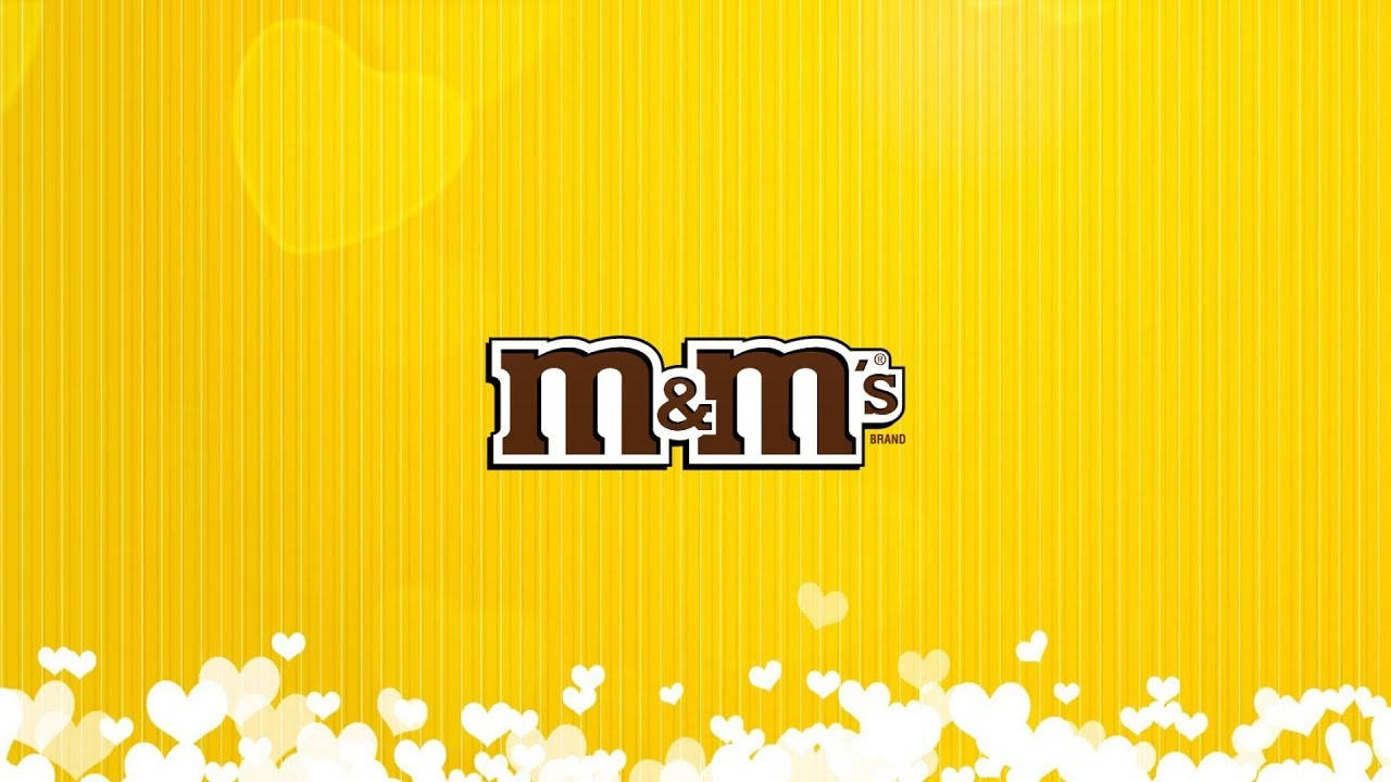 Емблематична марка шоколад M&M's Тапет