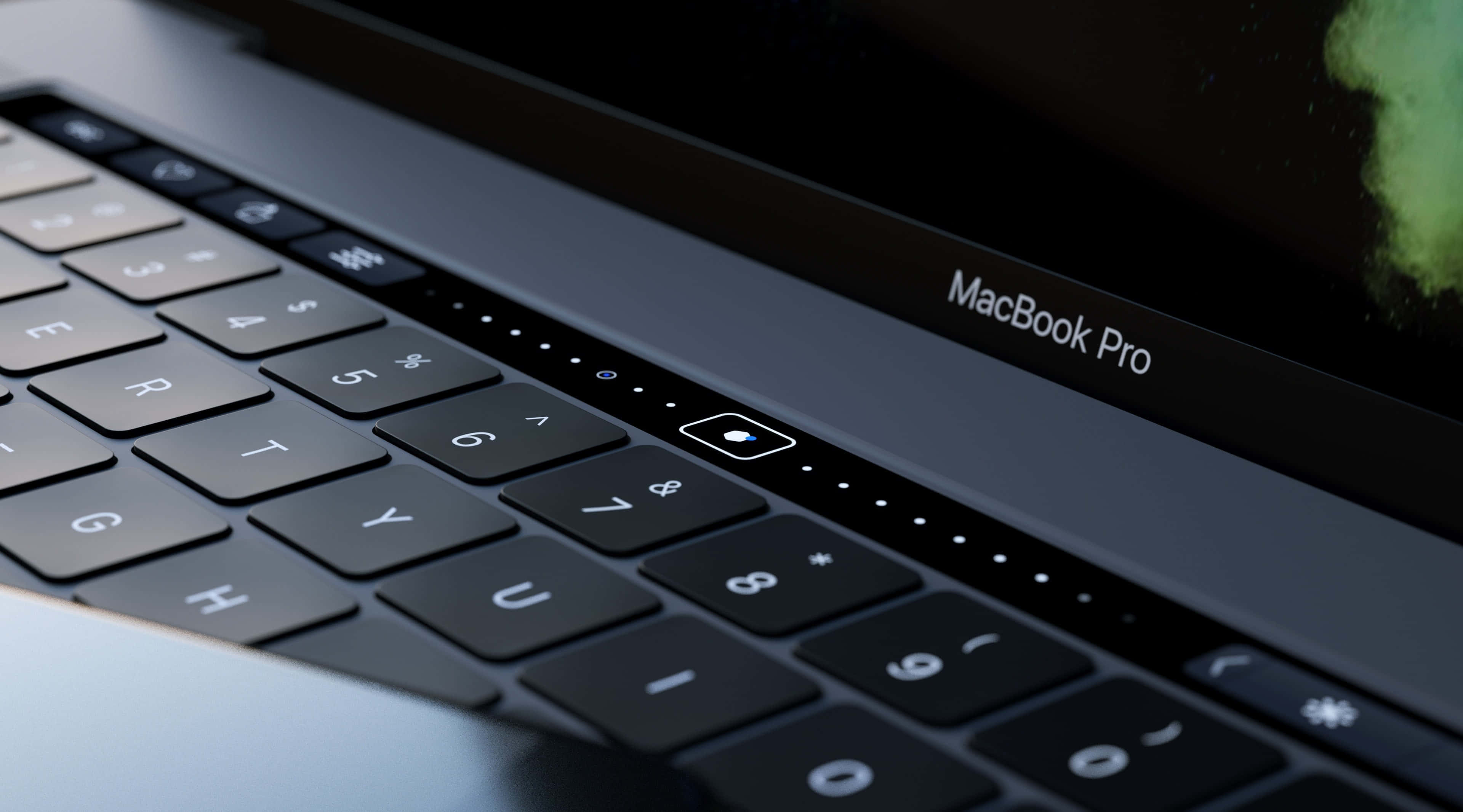 Почувствайте креативност с този сладък естетичен Macbook. Тапет