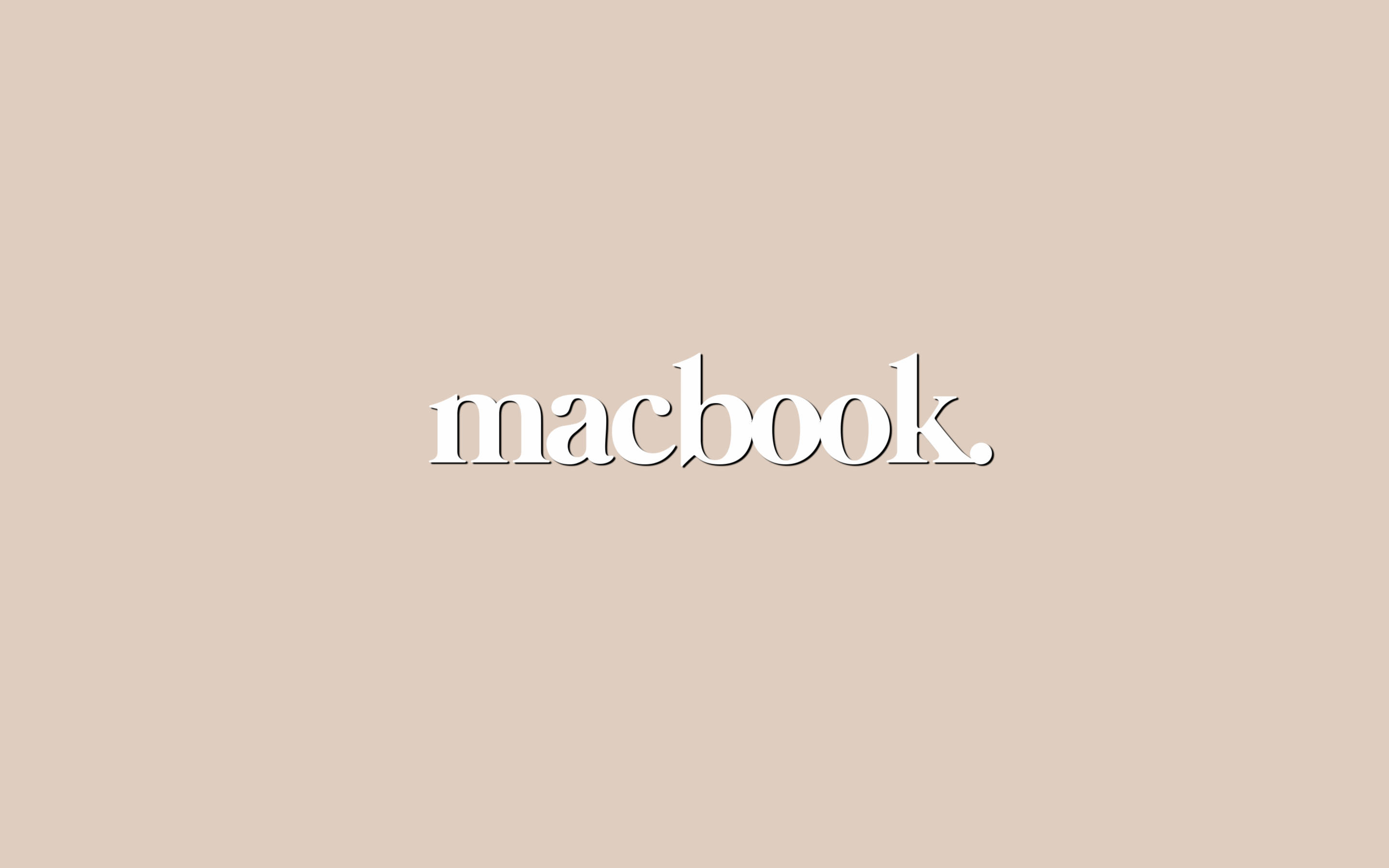 Минималистичен естетичен десктоп Macbook Тапет